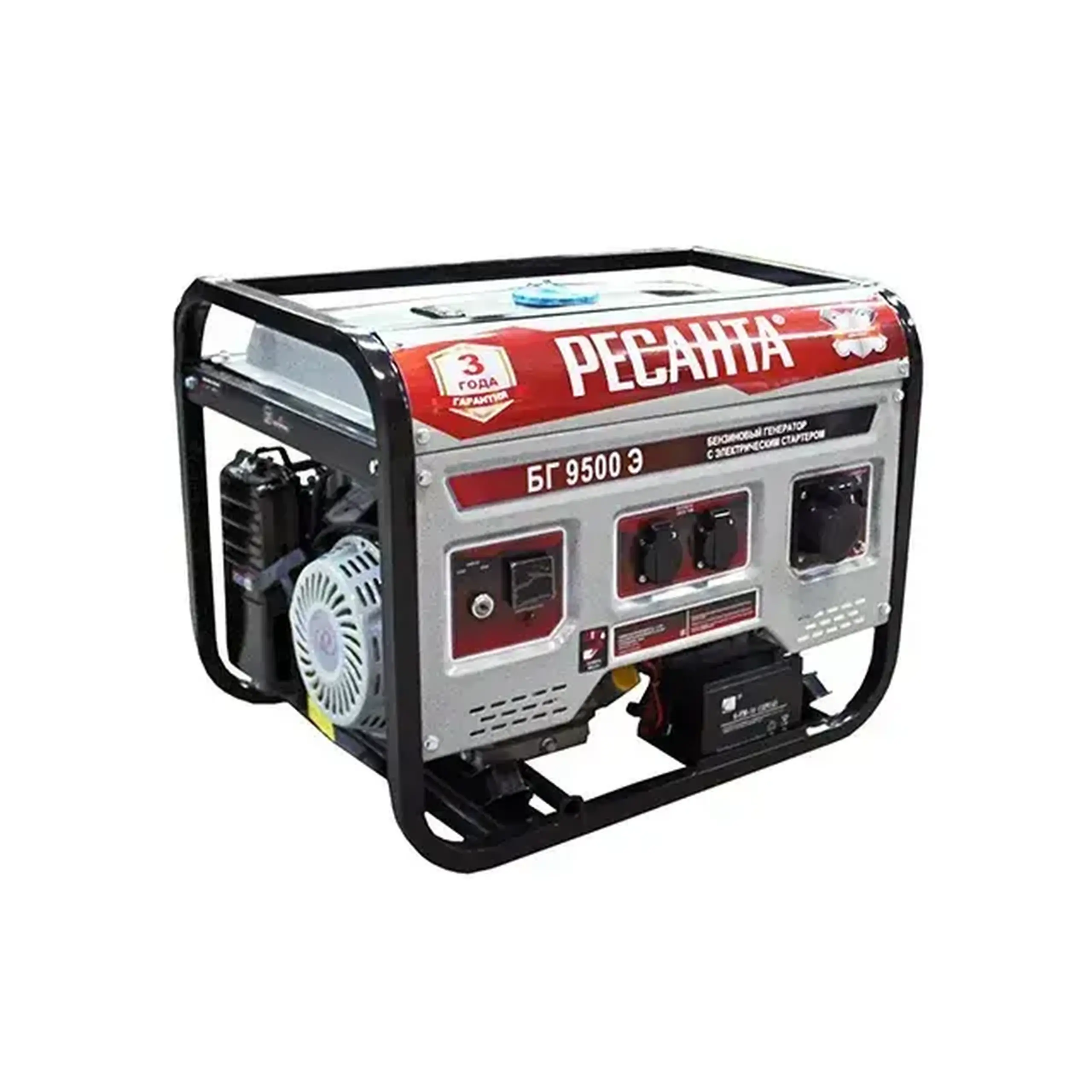 Generator БГ9500 Э Benzină 7.5 kW 220 V RESANTA
