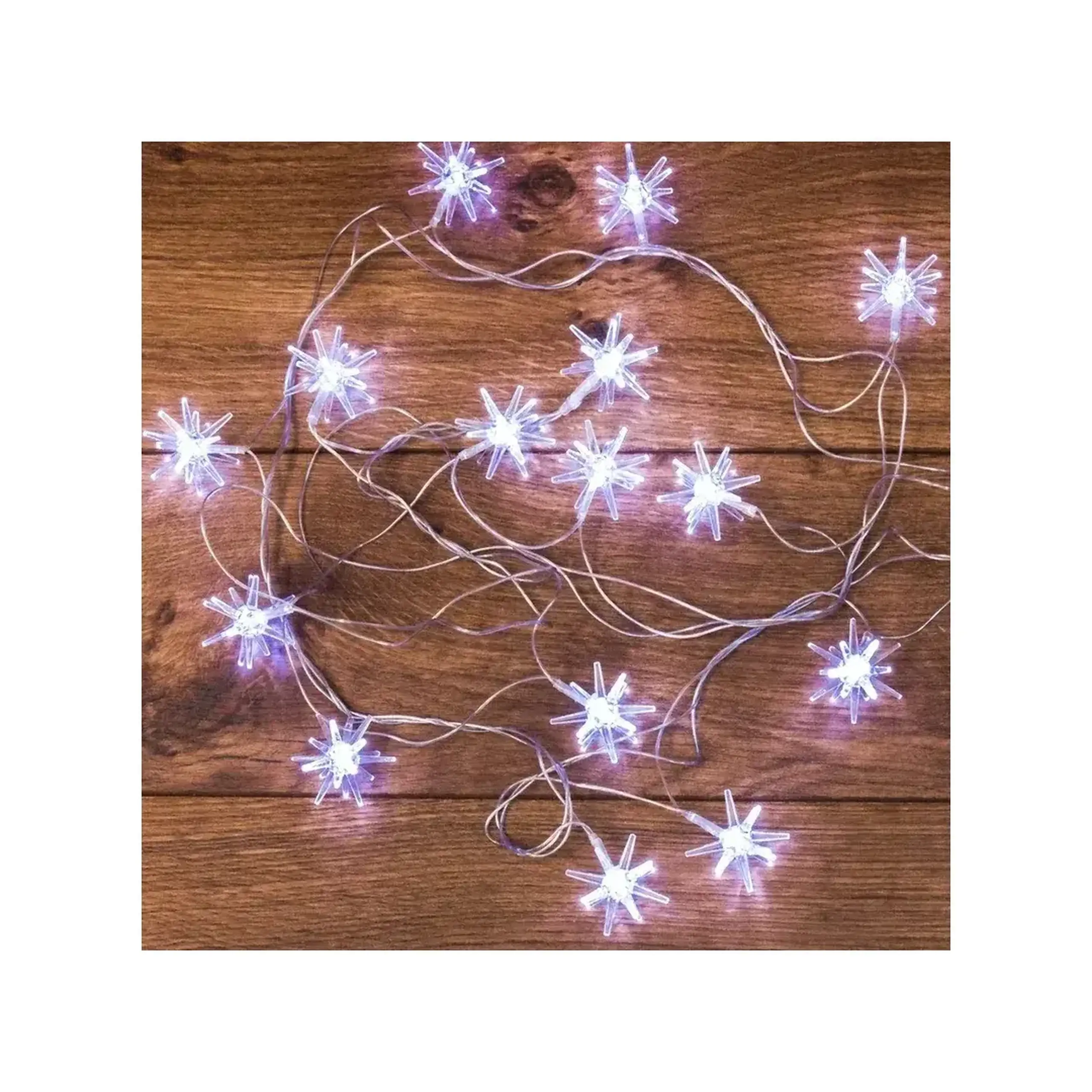 Ghirlandă Fulgi 1 W 2.8 m 4000 K 220 - 240 V IP20 LED Rexant