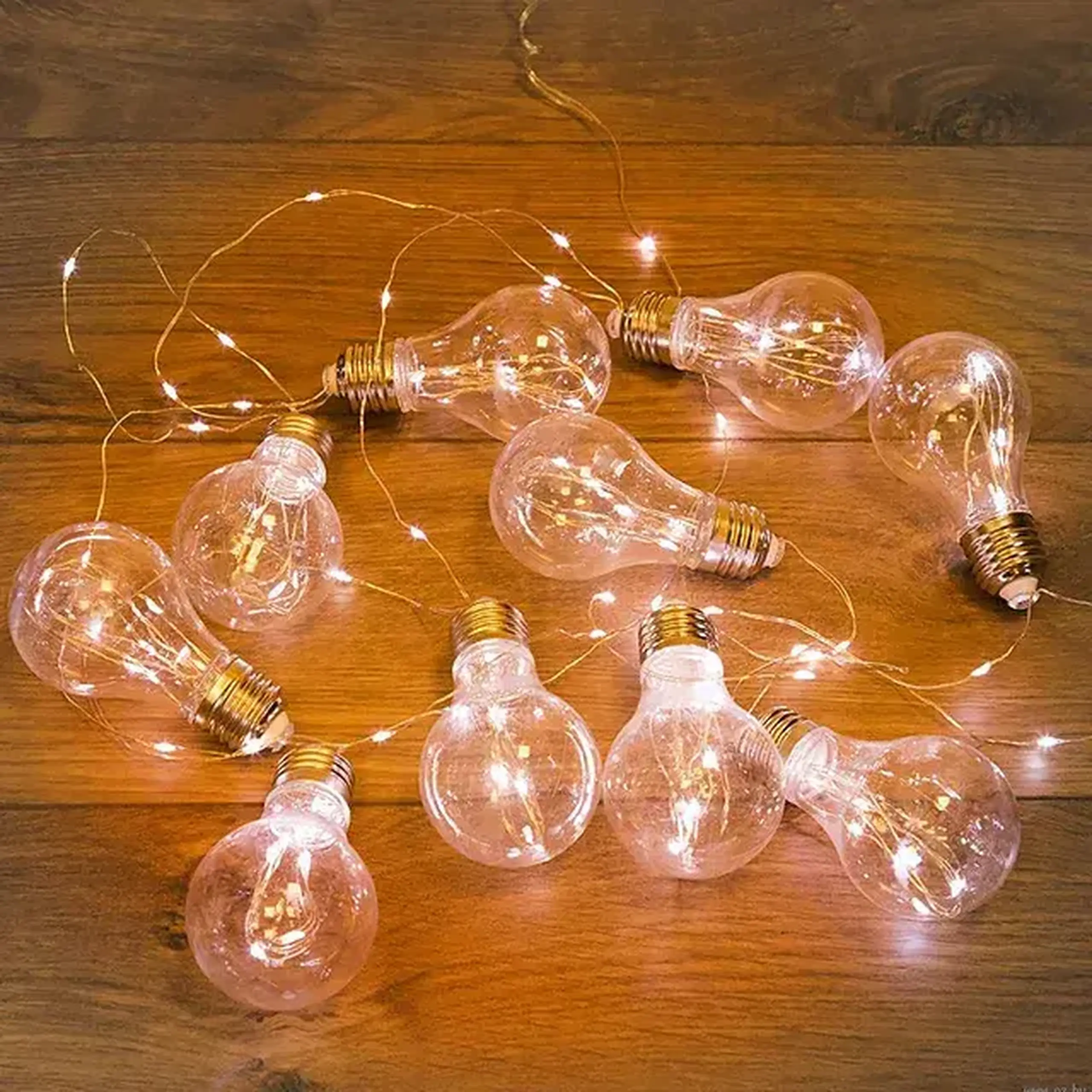 Ghirlandă "Lămpi retro" 4 W 3 m 3000 K 4.5 V DC IP20 LED Rexant