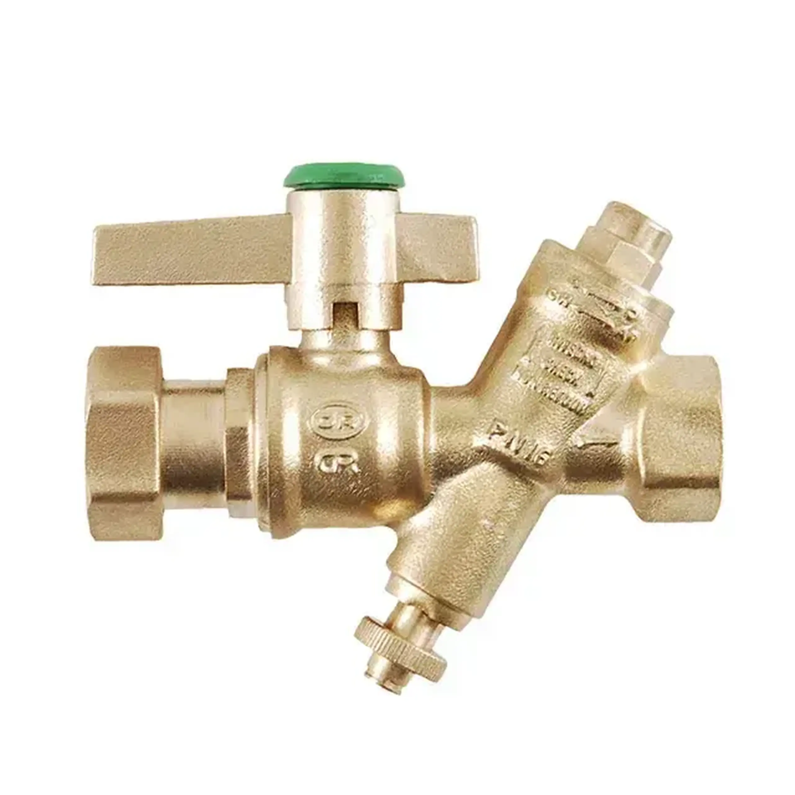 Grup de admisie pentru contor 1/2" x 3/4" f (mama) - F (mama) alamă OR