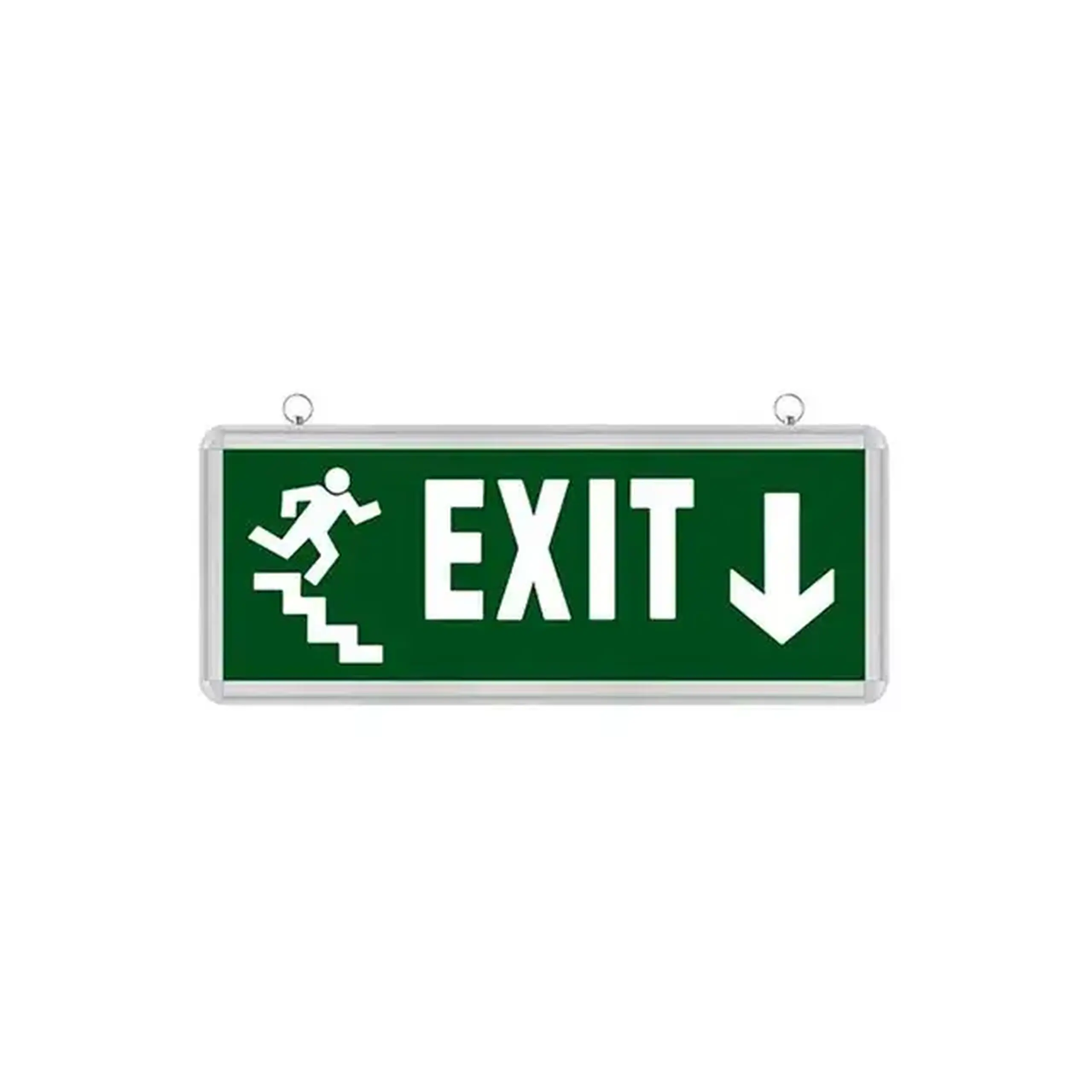Indicator led EXIT pe scări în jos