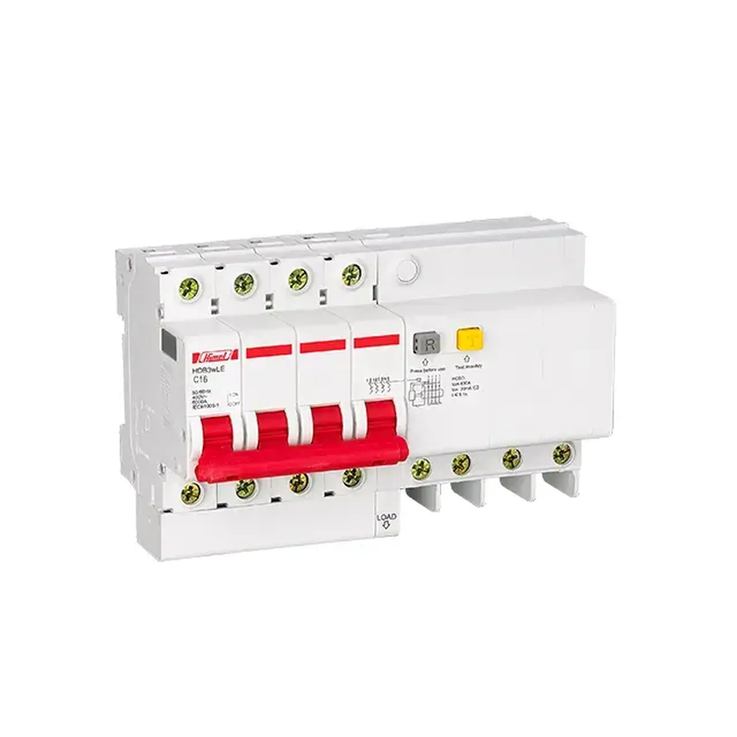 Întreruptor automat diferențial HDB3WLE C 30 mA 16 A 2P 230 V Himel - 16 A (A) 4P