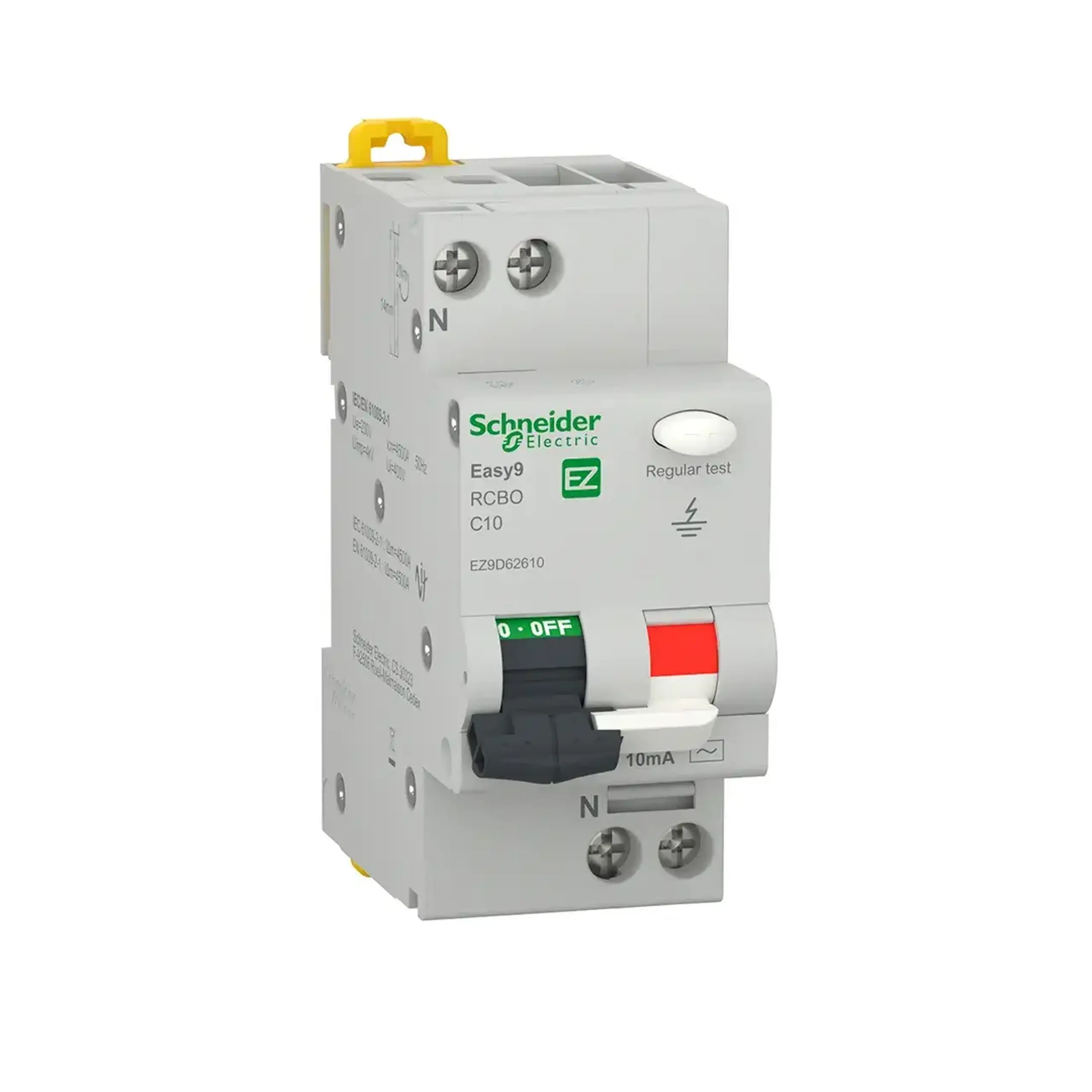 Întreruptor automat diferențial C 10 mA 10 A 1P + N 220 - 240 V Schneider-Electric