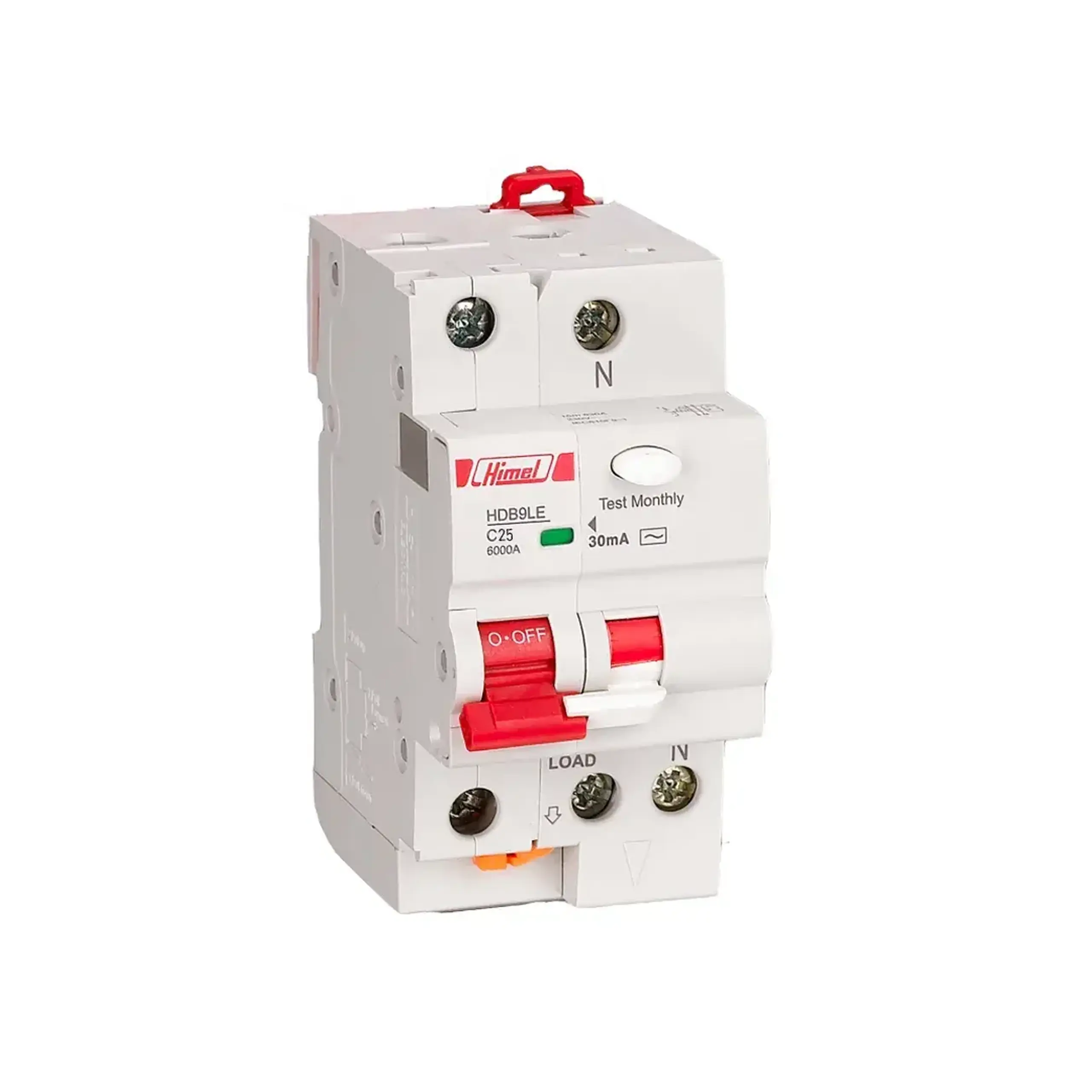 Întreruptor automat diferențial HDB9LE-32 C 30 mA 25 A 1P+N 220 - 240 V Himel
