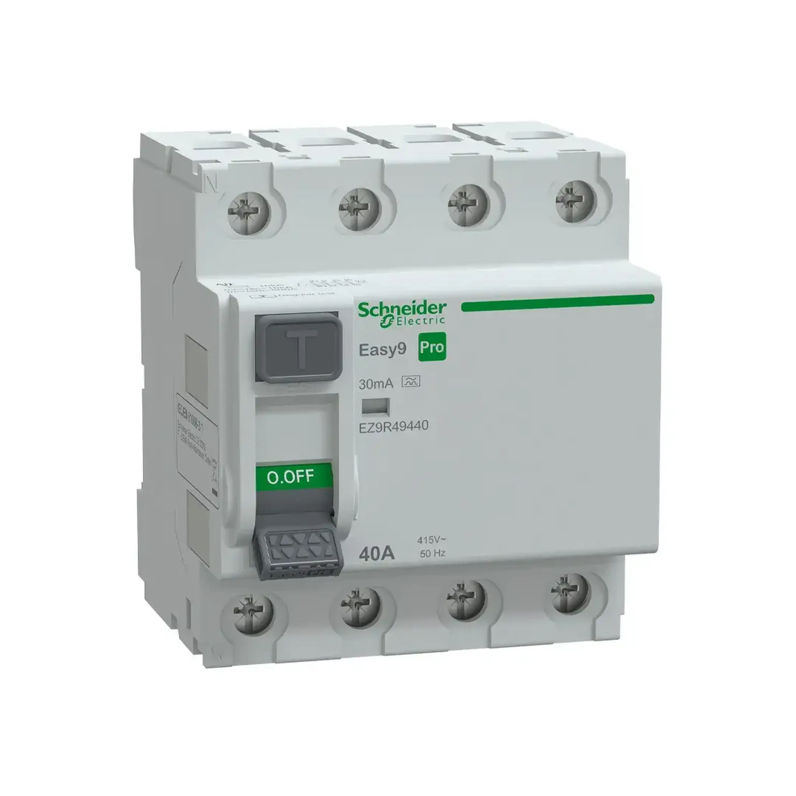 Întreruptor diferențial 30 mA 25 A 4P 400 V Schneider-Electric - 40 A (A) 30 mA