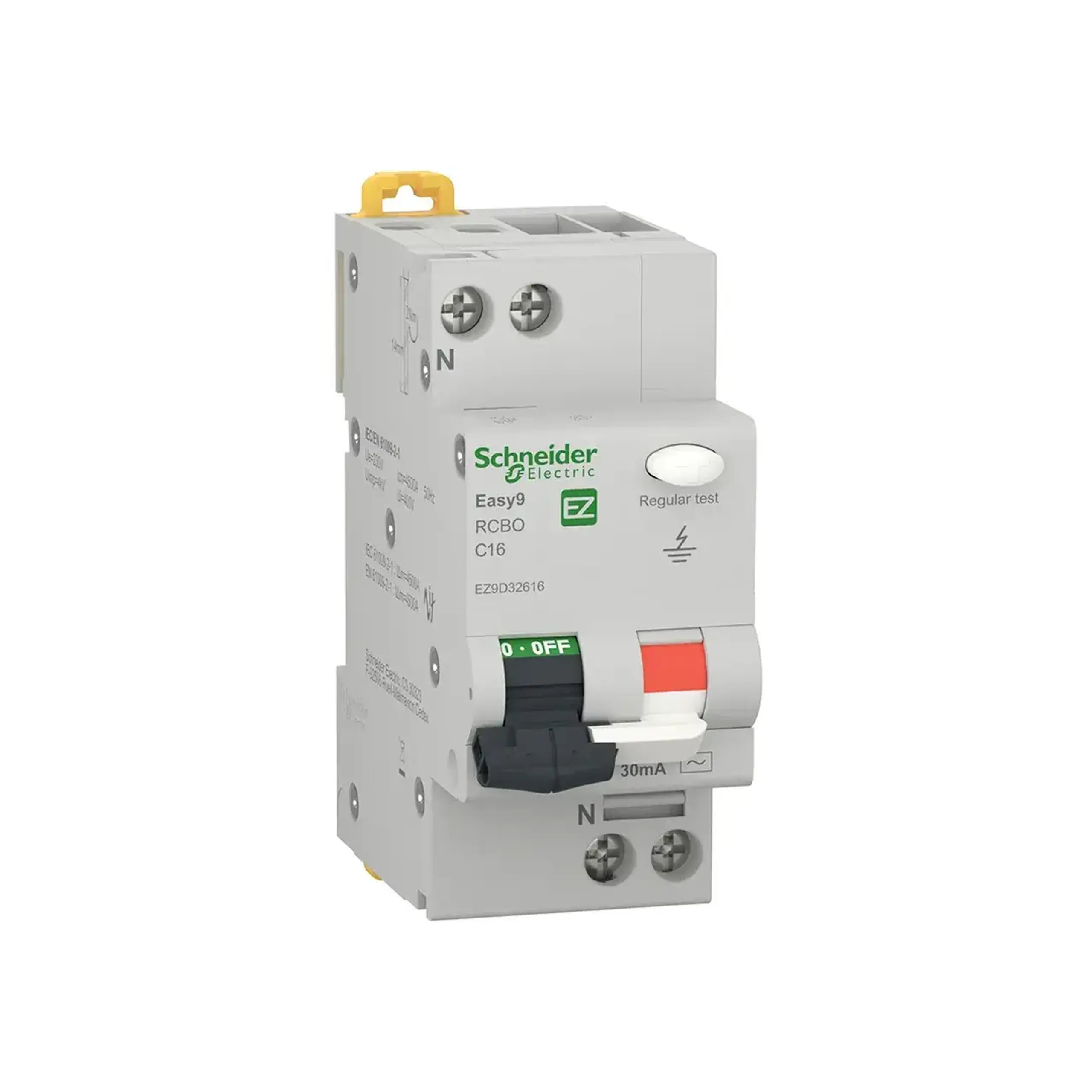 Întreruptor automat diferențial C 30 mA 6 A 1P + N 220 - 240 V Schneider-Electric - 16 A (A) 30 mA