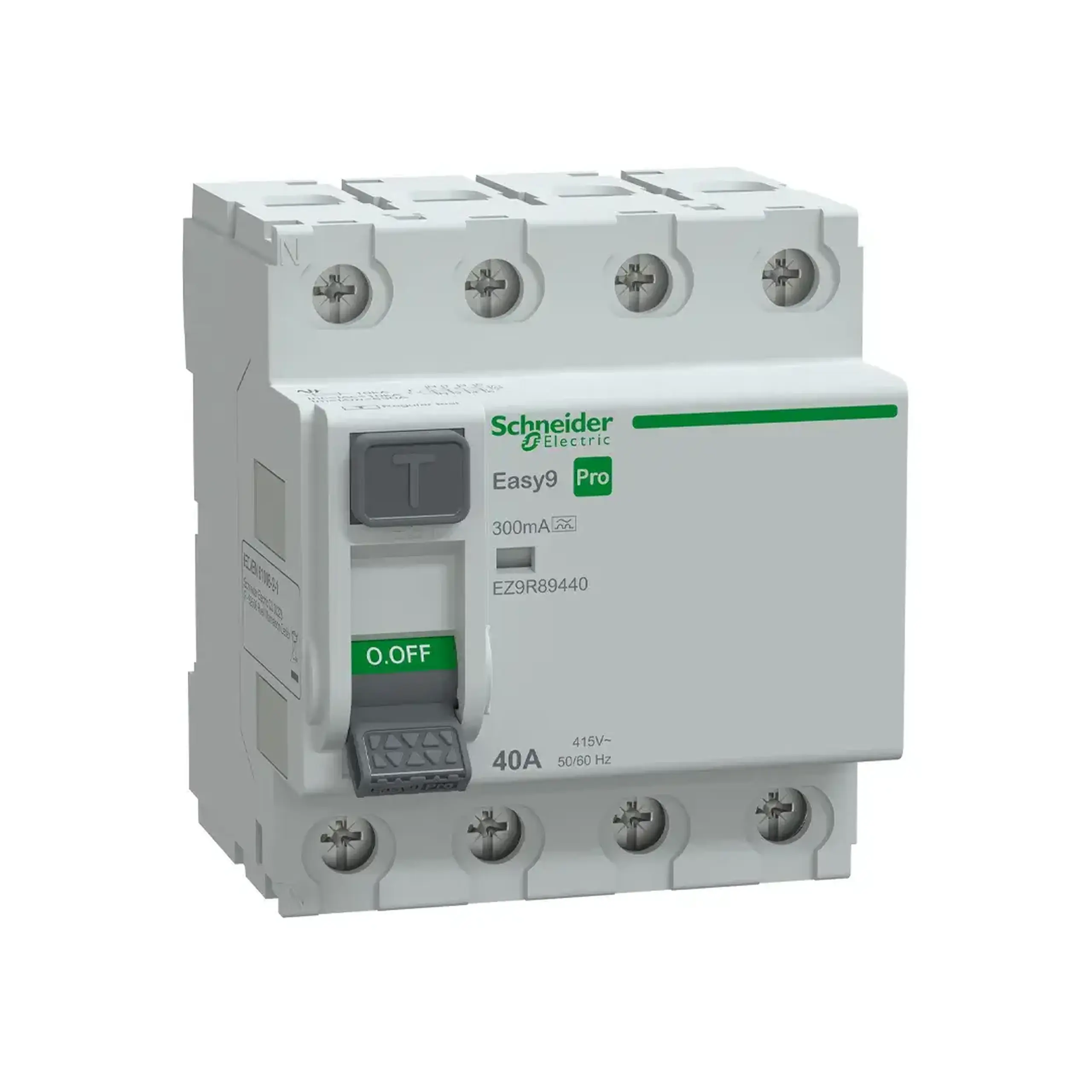 Întreruptor diferențial 30 mA 25 A 4P 400 V Schneider-Electric - 40 A (A) 300 mA
