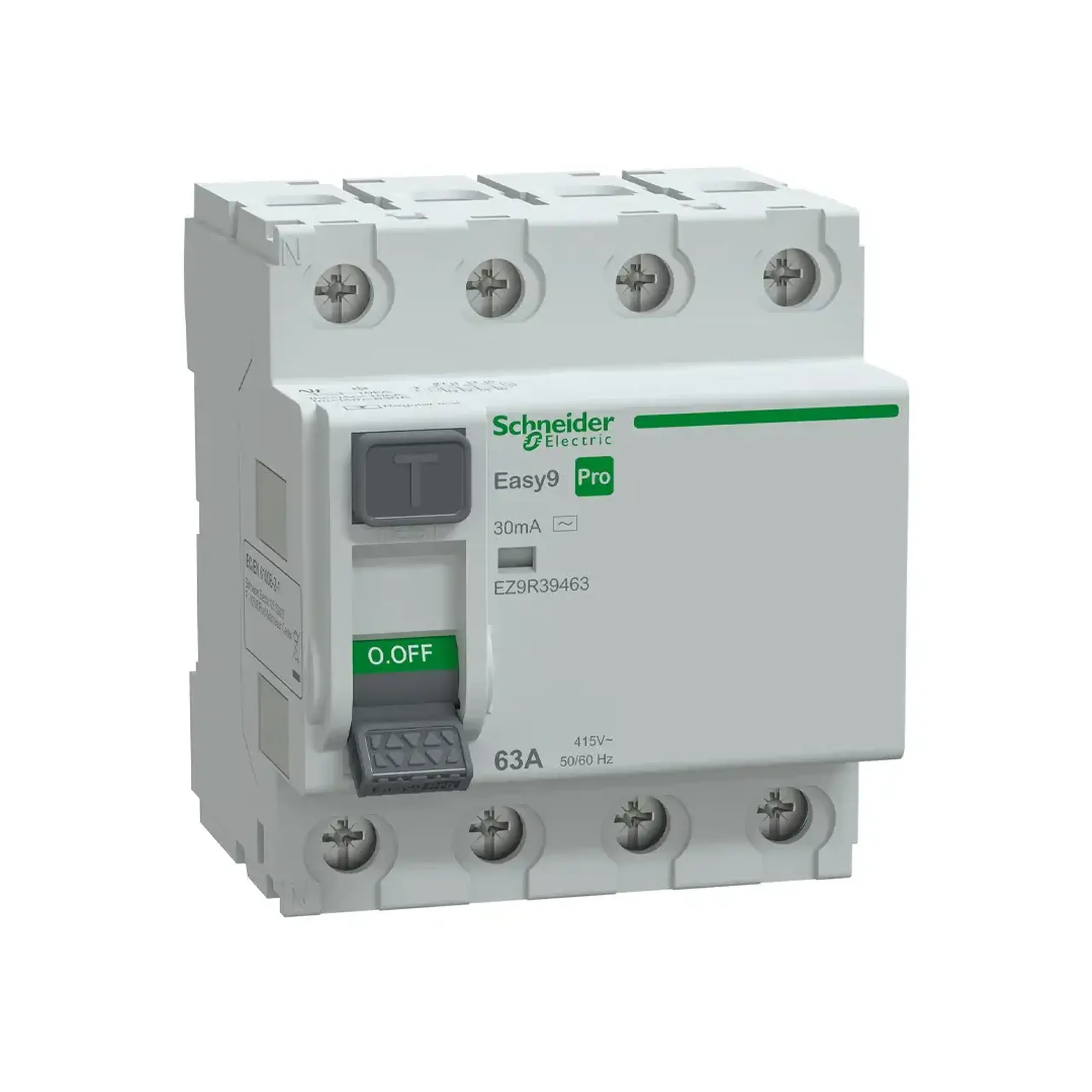 Întreruptor diferențial 30 mA 25 A 4P 400 V Schneider-Electric - 63 A (A) 30 mA