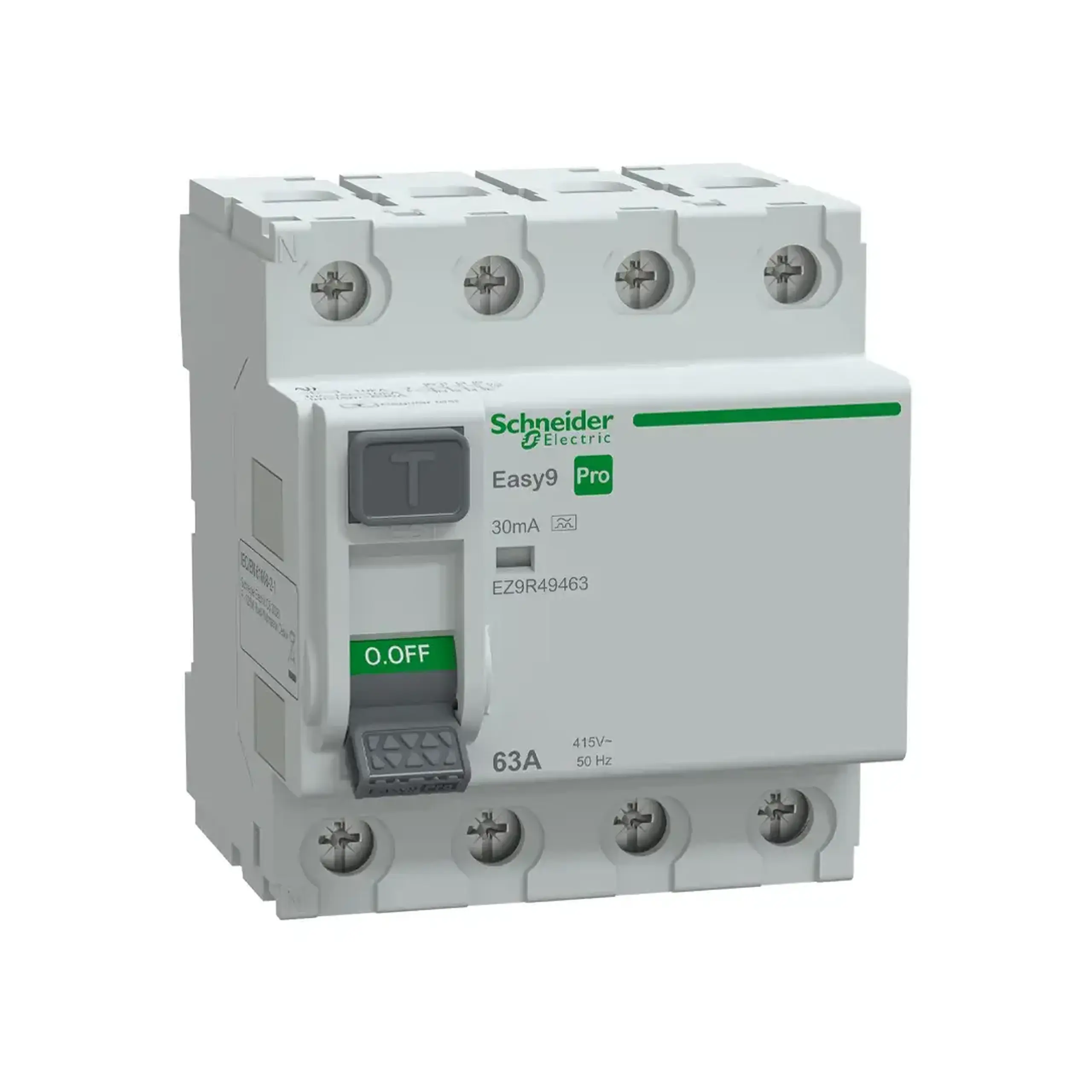 Întreruptor diferențial 30 mA 25 A 4P 400 V Schneider-Electric - 63 A (A) 30 mA