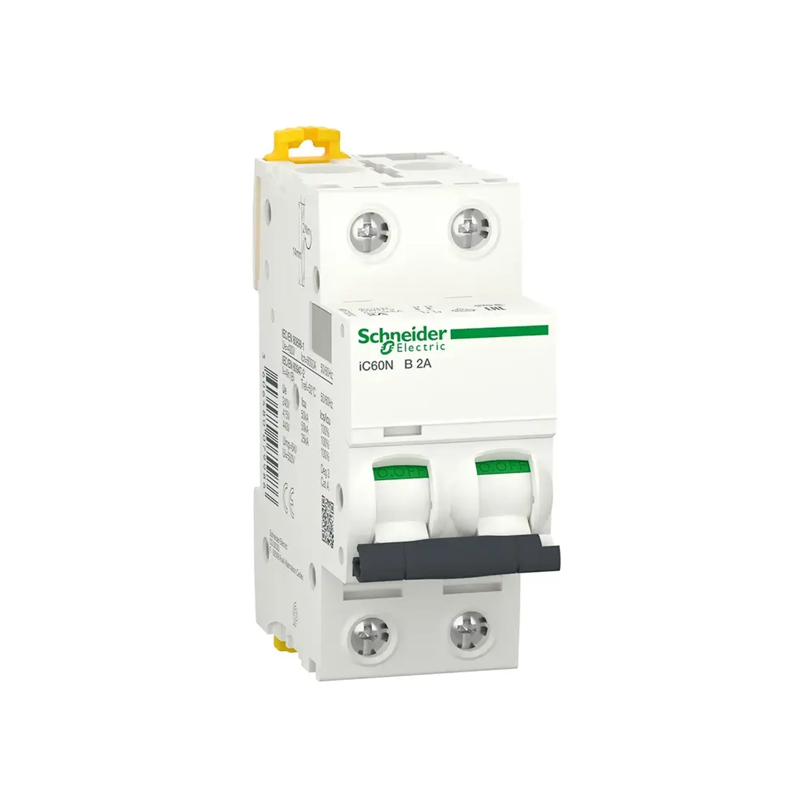 Întreruptor automat Schneider-Electric iC60N 1P 1 A 220 - 240 V B - 2 A (A) 2P