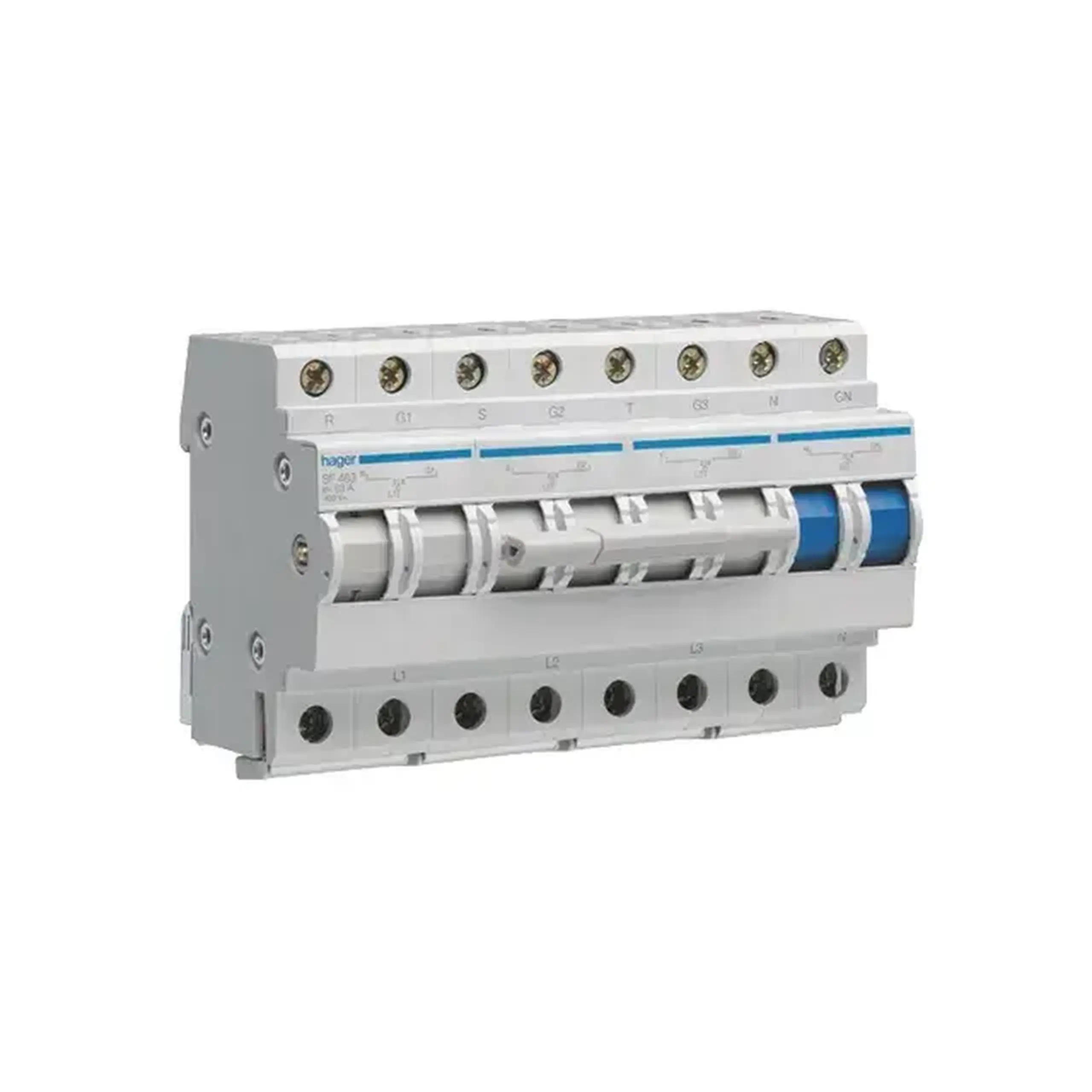 Întrerupător de sarcină basculant Hager SF 463 4P 63 A 380 V