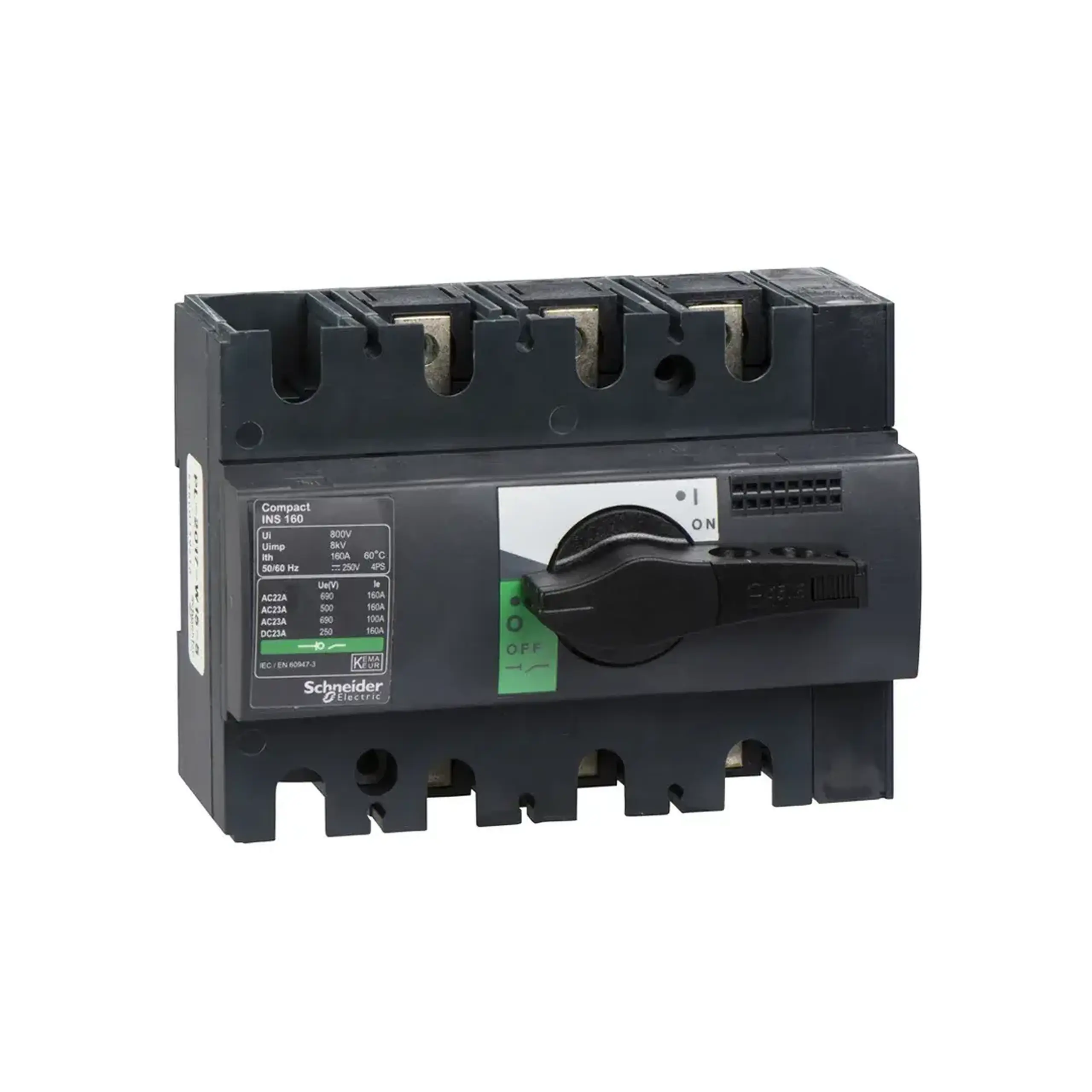 Separator de sarcină Schneider-Electric INS160 3P 160 A 500 V