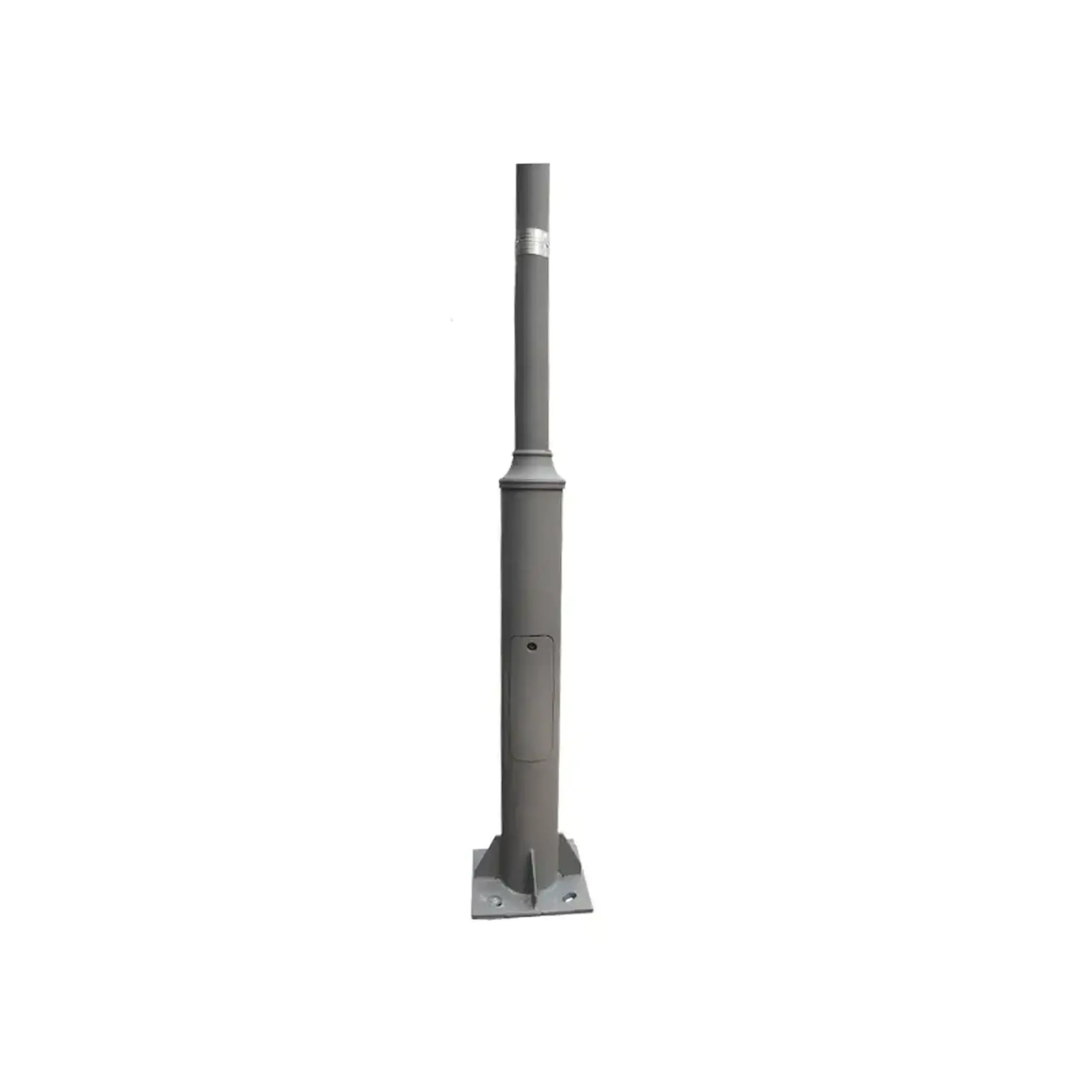 Stâlp pentru felinar cu ușă 3000 x 76 mm Oțel Elmos - Dimensiuni (L x W x H x Ø) 5000 x 76 mm