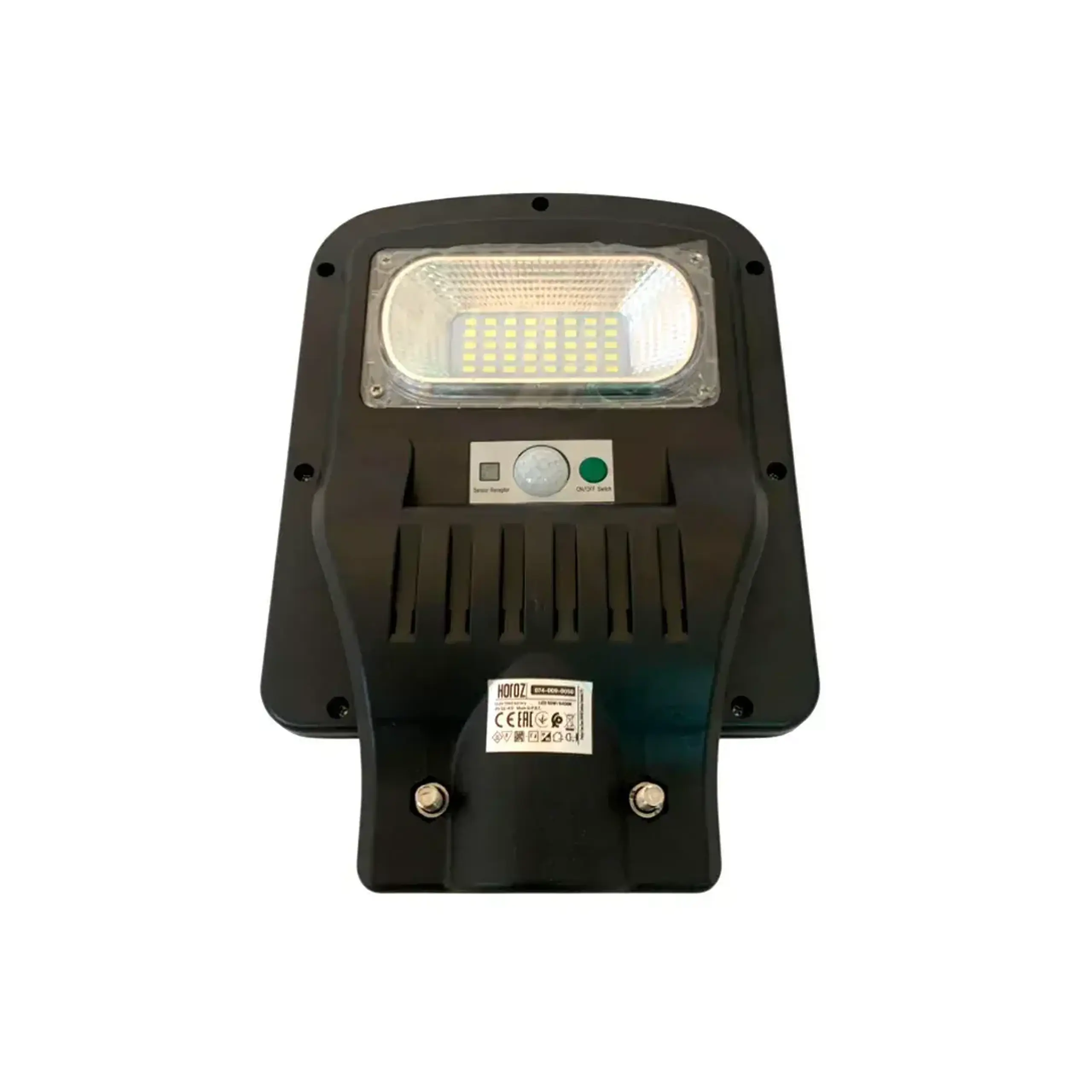 Corp de iluminat stradal LED cu panou solar GRAND-50 50 W LED 6400 K 826 lm IP65 Horoz