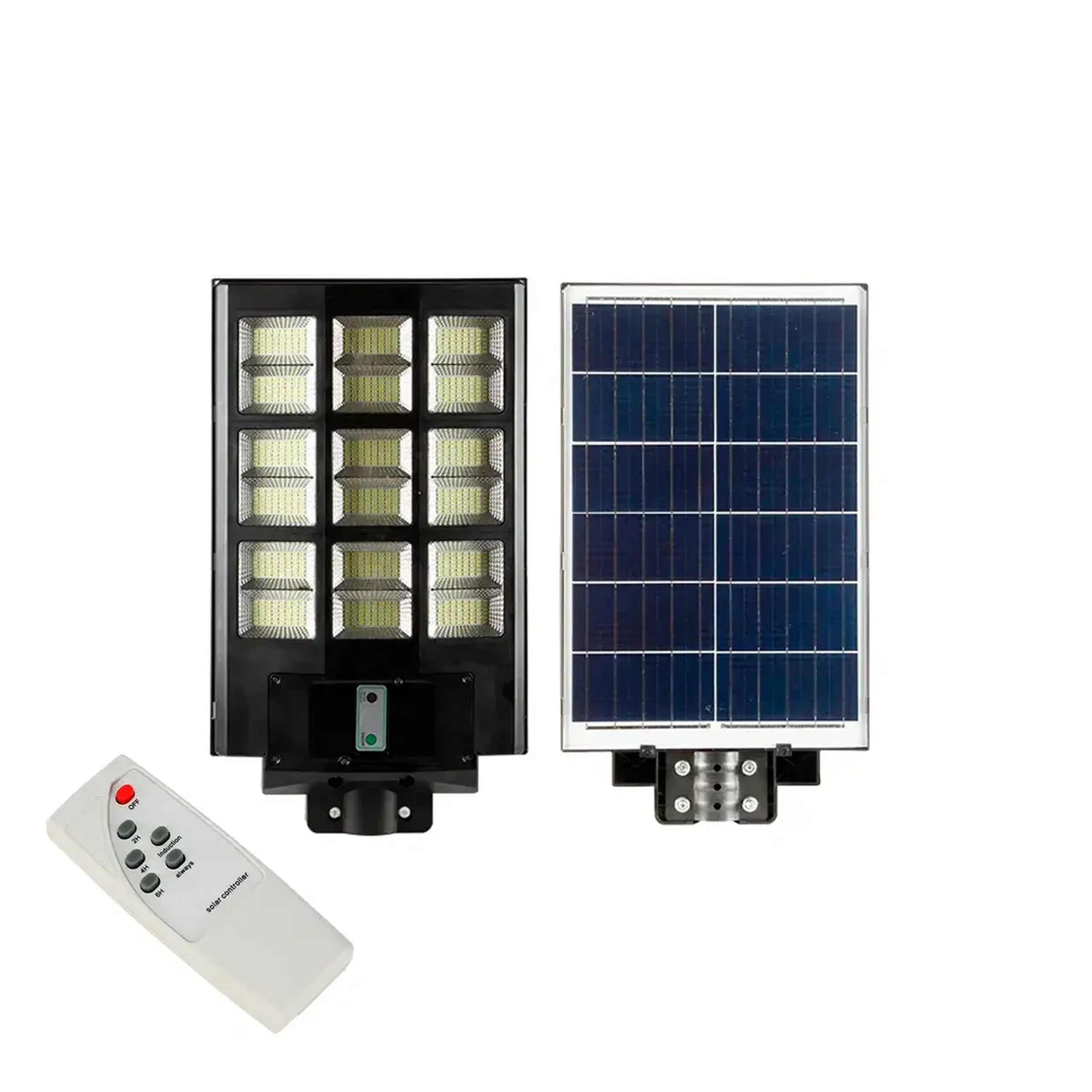 Corp de iluminat stradal LED cu panou solar GRAND/XL-900 900 W LED 6400 K 2092 lm IP65 Horoz - Flux luminos (lm) 2092 lm