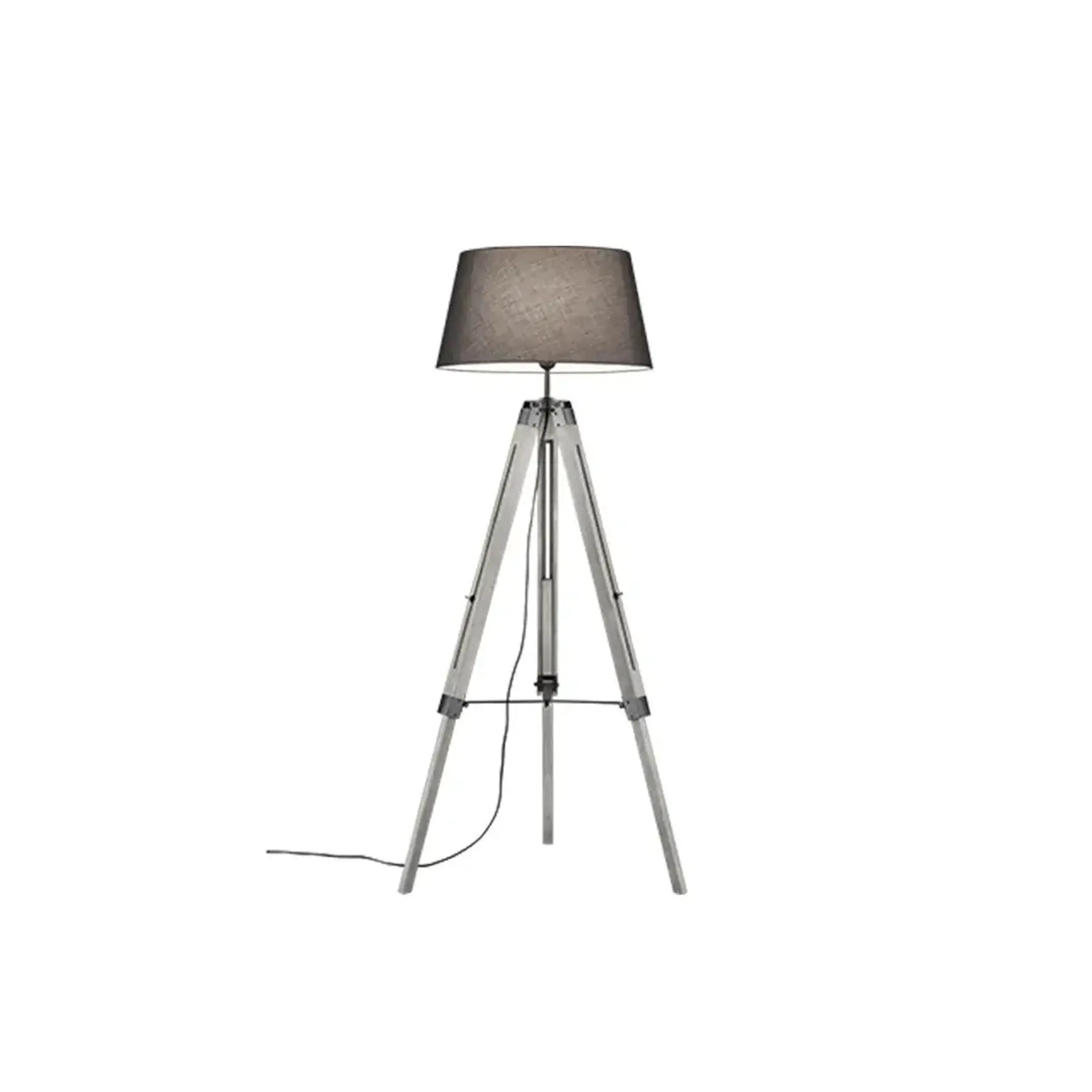 Lampadar TRIPOD 60 W E27 220 - 240 V IP20 Gri Trio