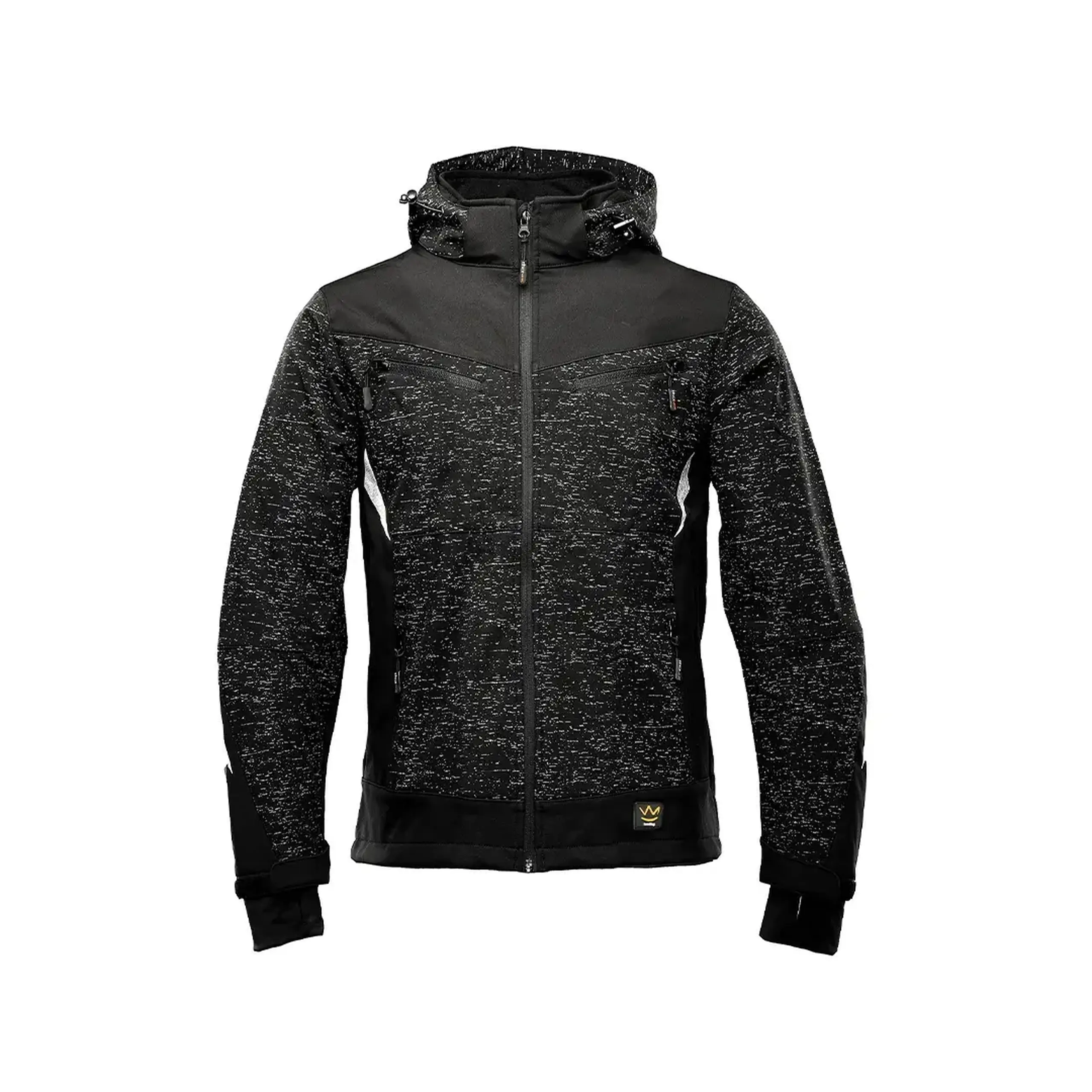 Hanorac CROSS SOFTSHELL M Negru SEVEN KINGS