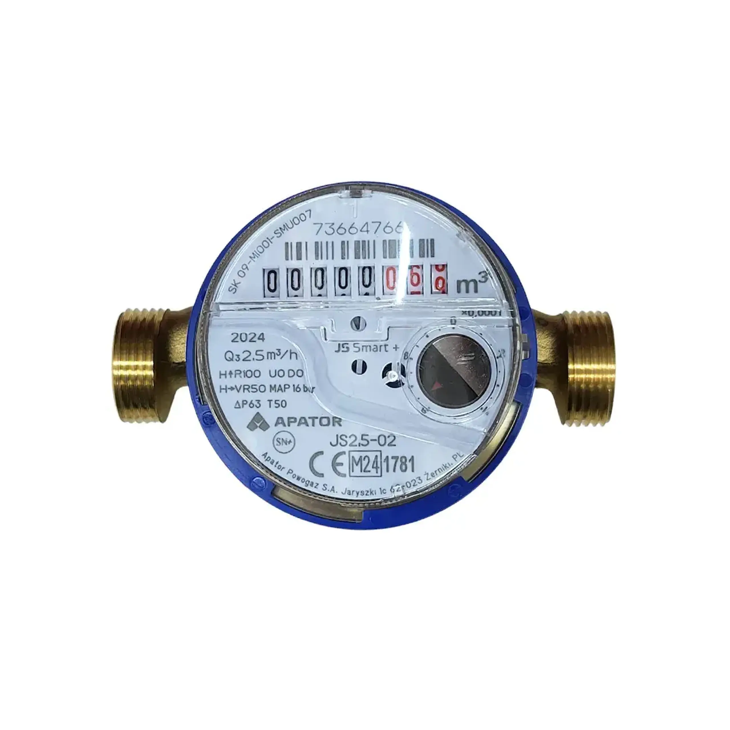 Contor de apă rece JS 2.5-02 IP65 Apator