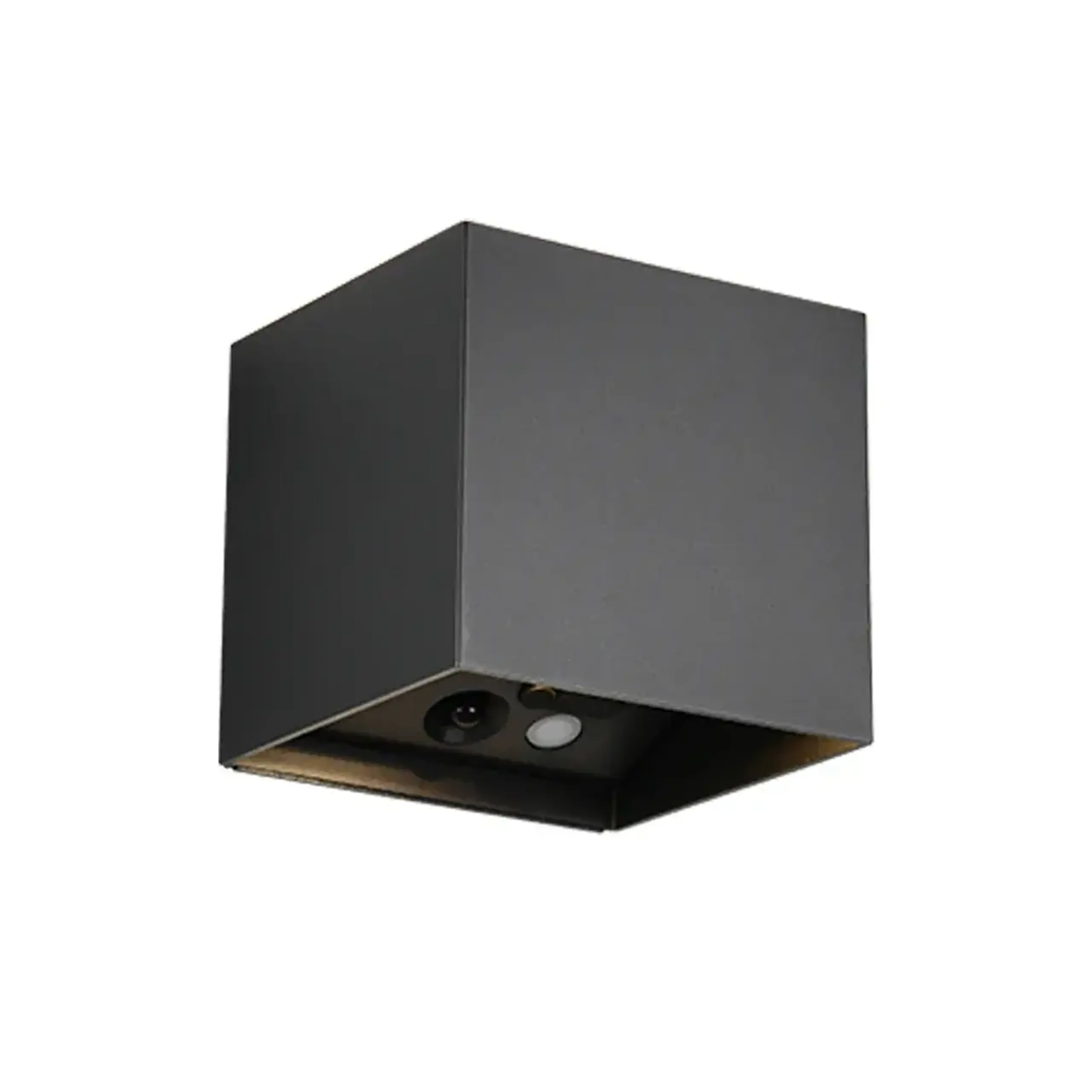 Aplică LED GENIE CUB 2 W SMD 300 lm 220 - 240 V IP44 Trio - Culoare Negru
