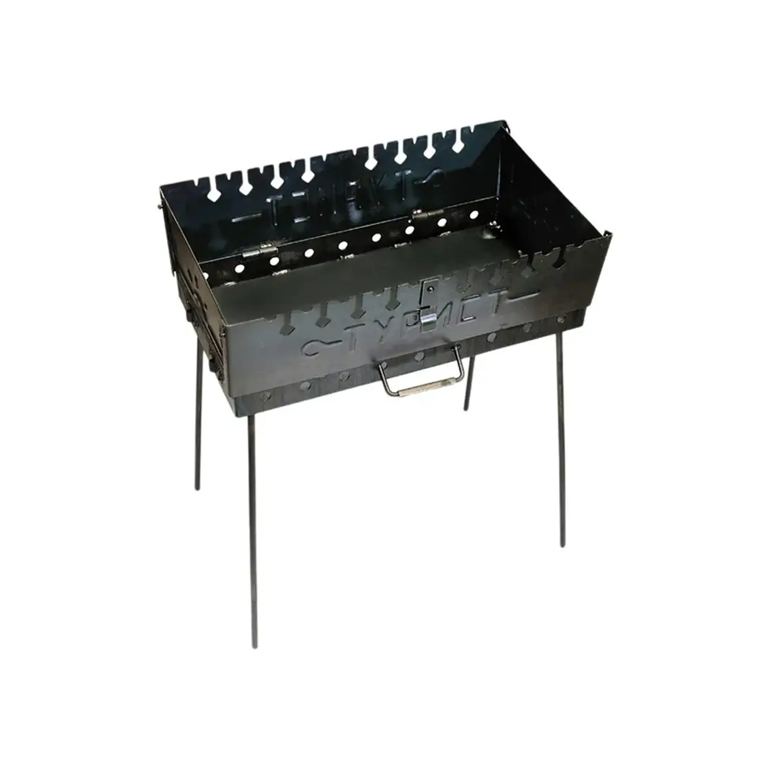 Grătar demontabil cu husă TURIST 10 520 x 310 x 620 mm