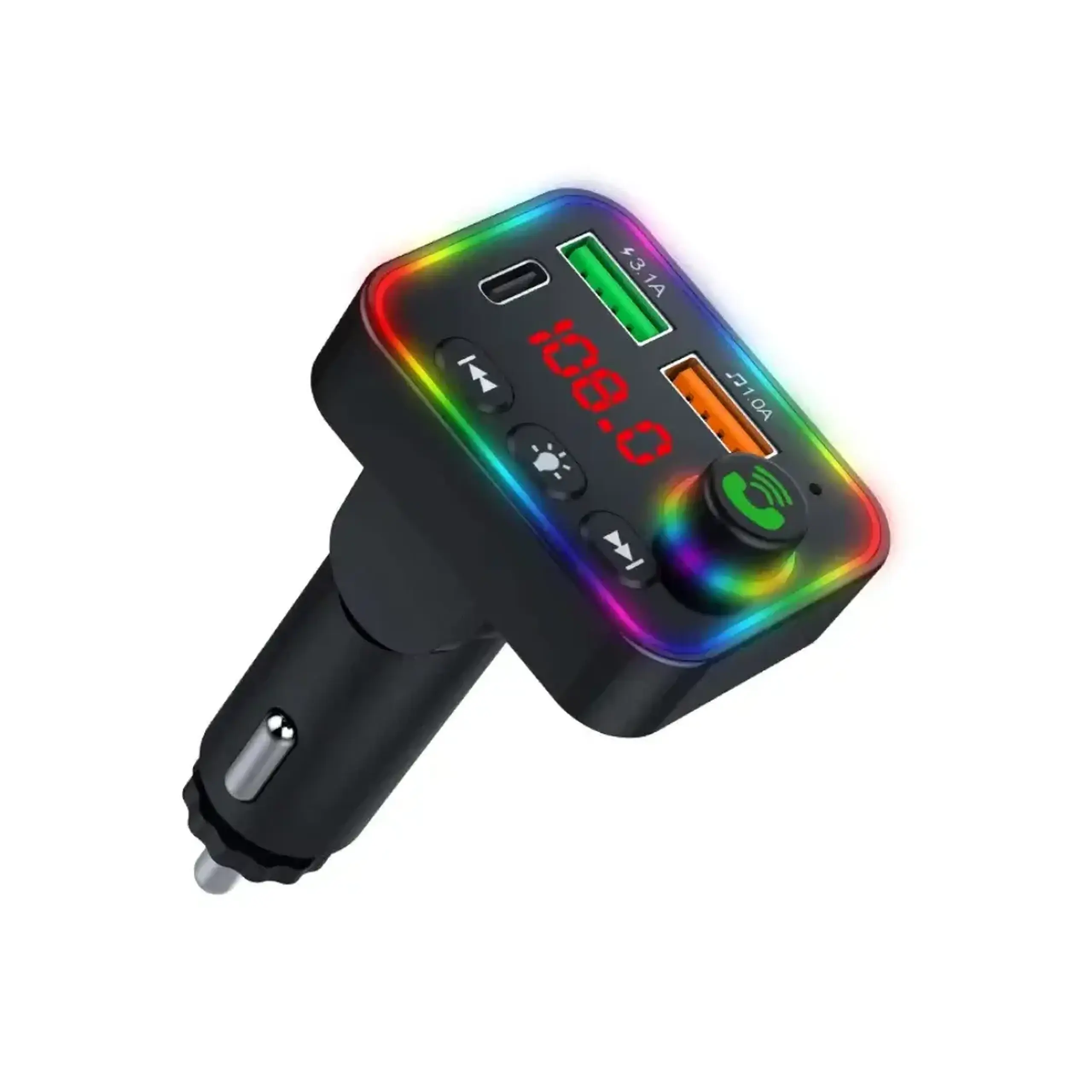 Aparat de emisie FM P4 12/24 V 5 V 3.1 A