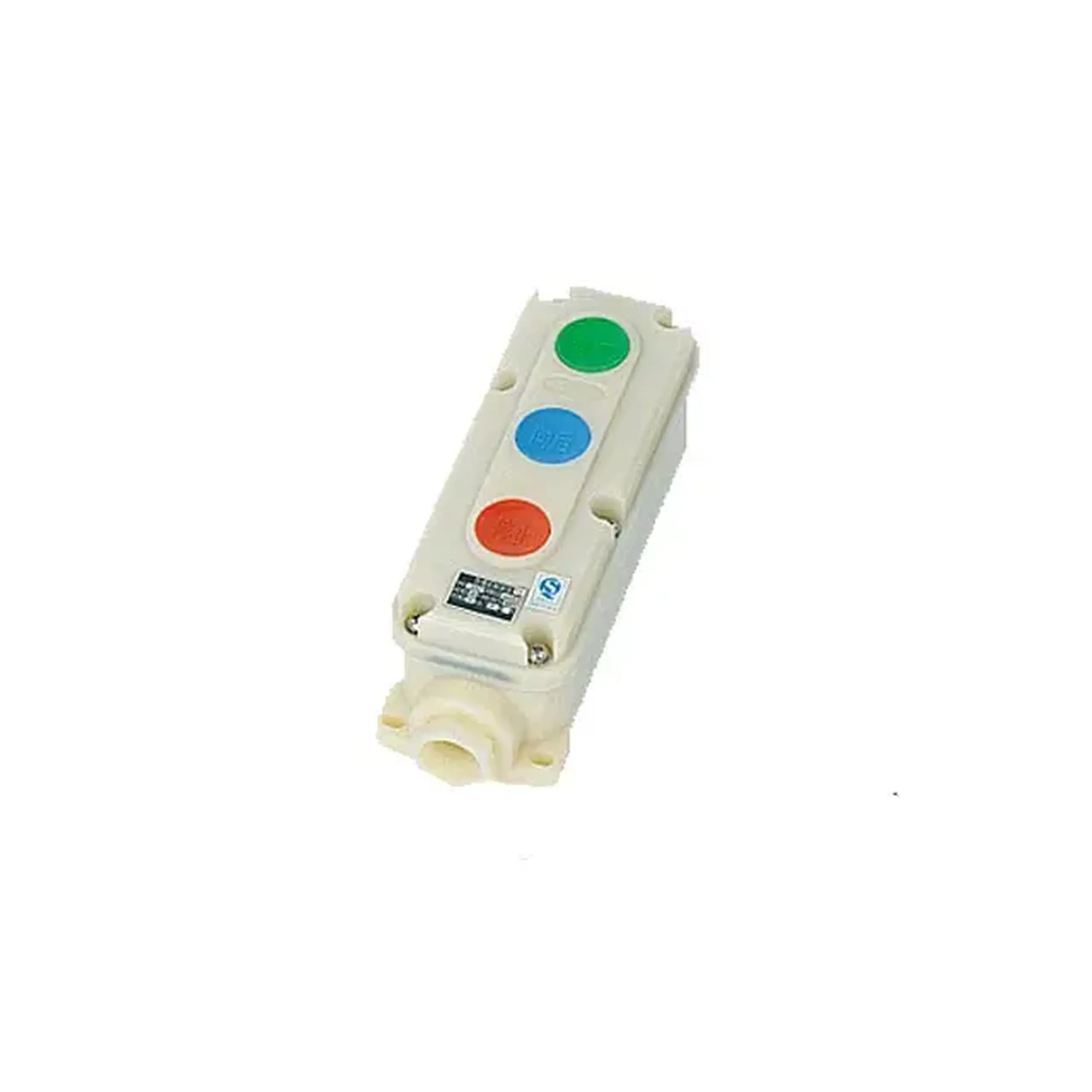 Buton KASAN LA5821-3 3P 380 V 5 A IP40 alb