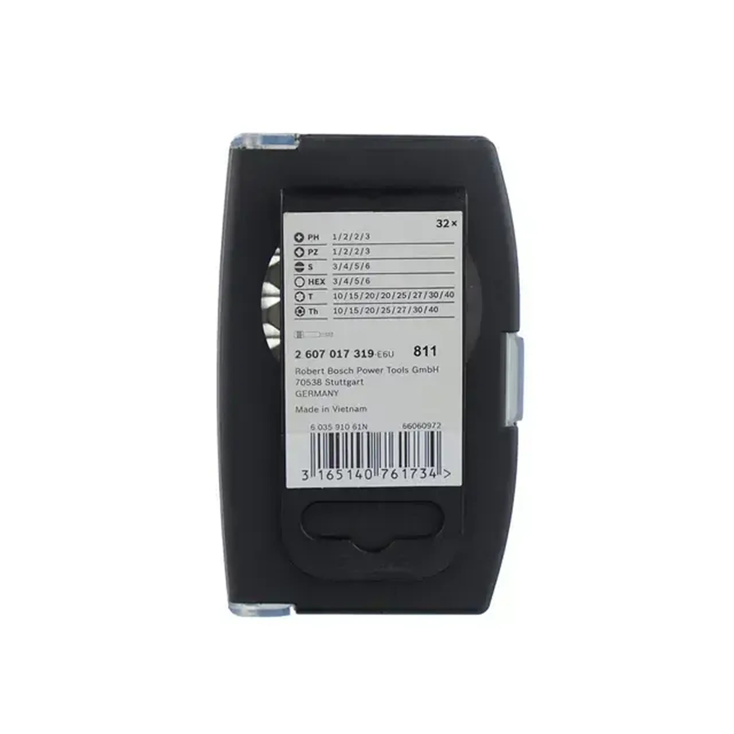 Set biți cu adaptor 32 buc. PH, PZ, SL, TX, TT, HEX 1/4" 25 mm Bosch