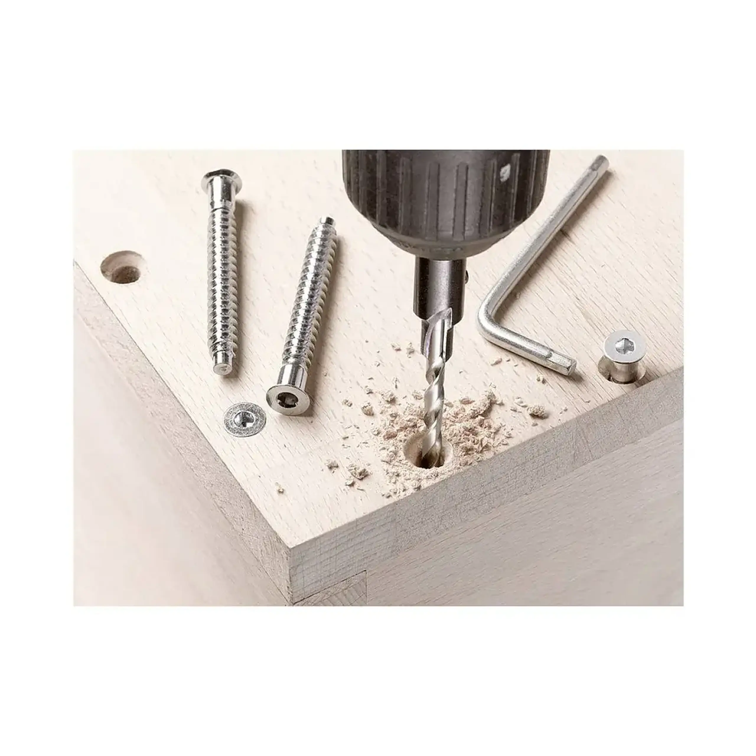 Burghiu cu zencuitor pentru lemn 4.5/7 mm Oțel Cilindric KWB