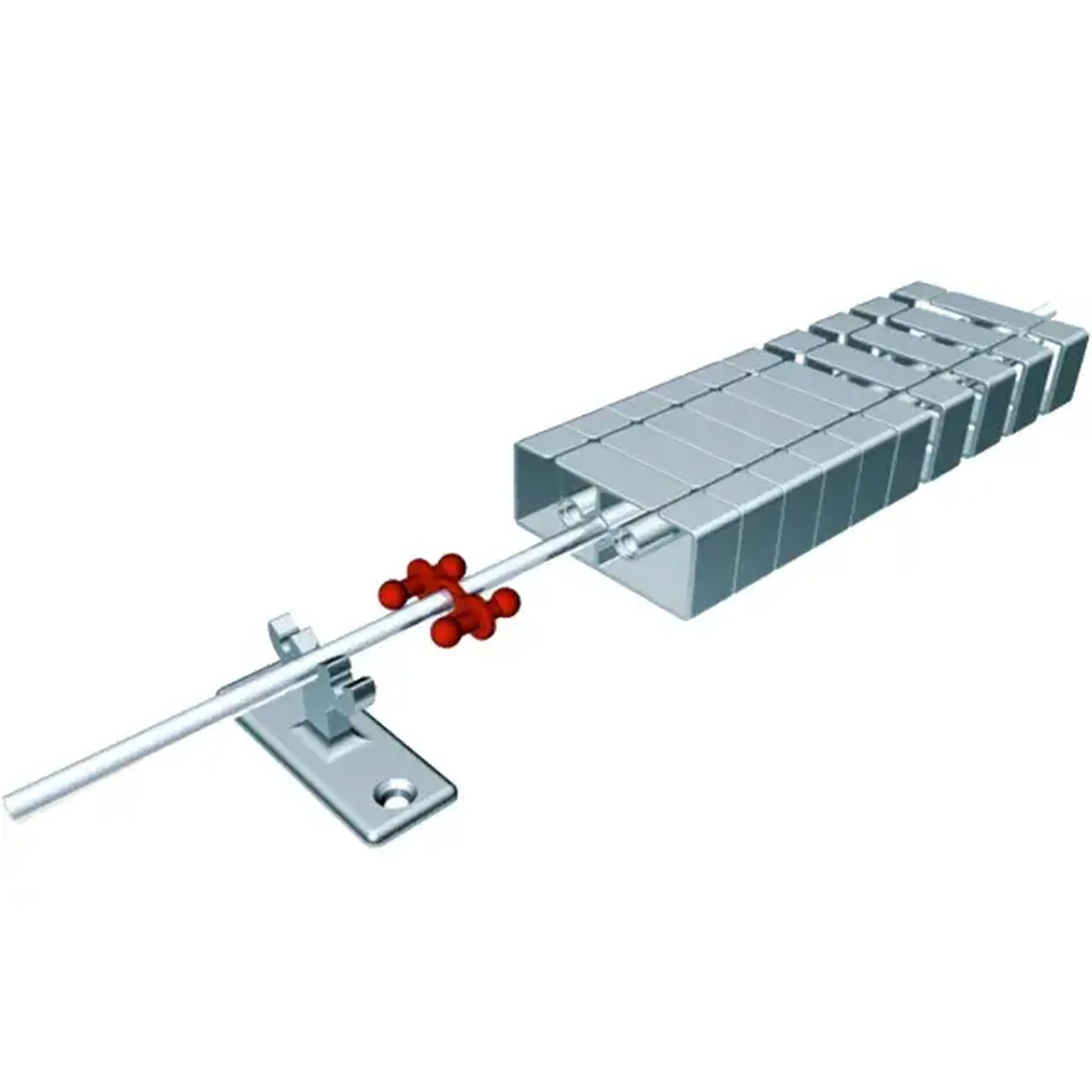 Accesoriu de fixare BACHMANN EASY DESK 3G 20 x 55 mm fixat plastic