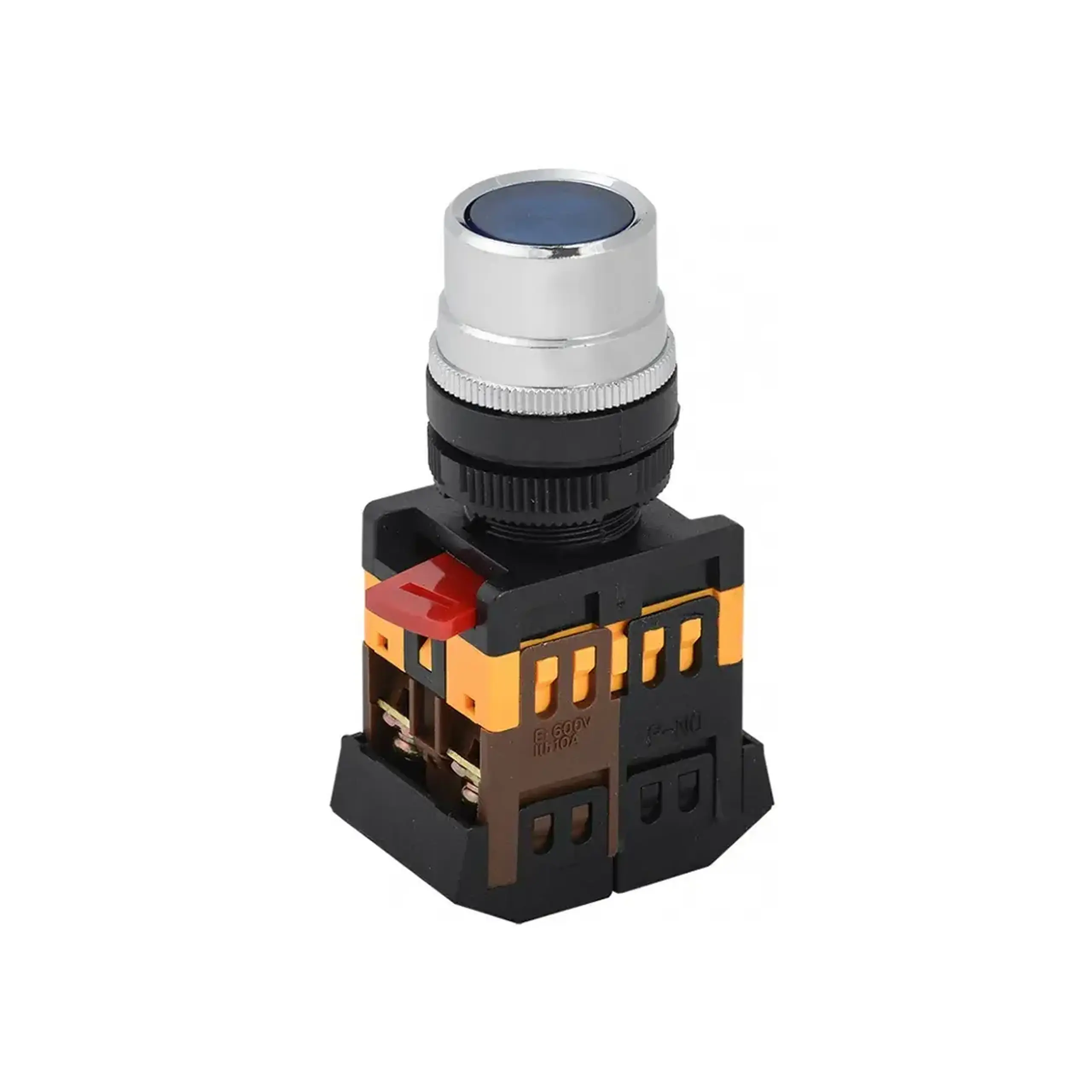 Buton IEK ABLF-22 1P 660 V 10 A IP40 albastru