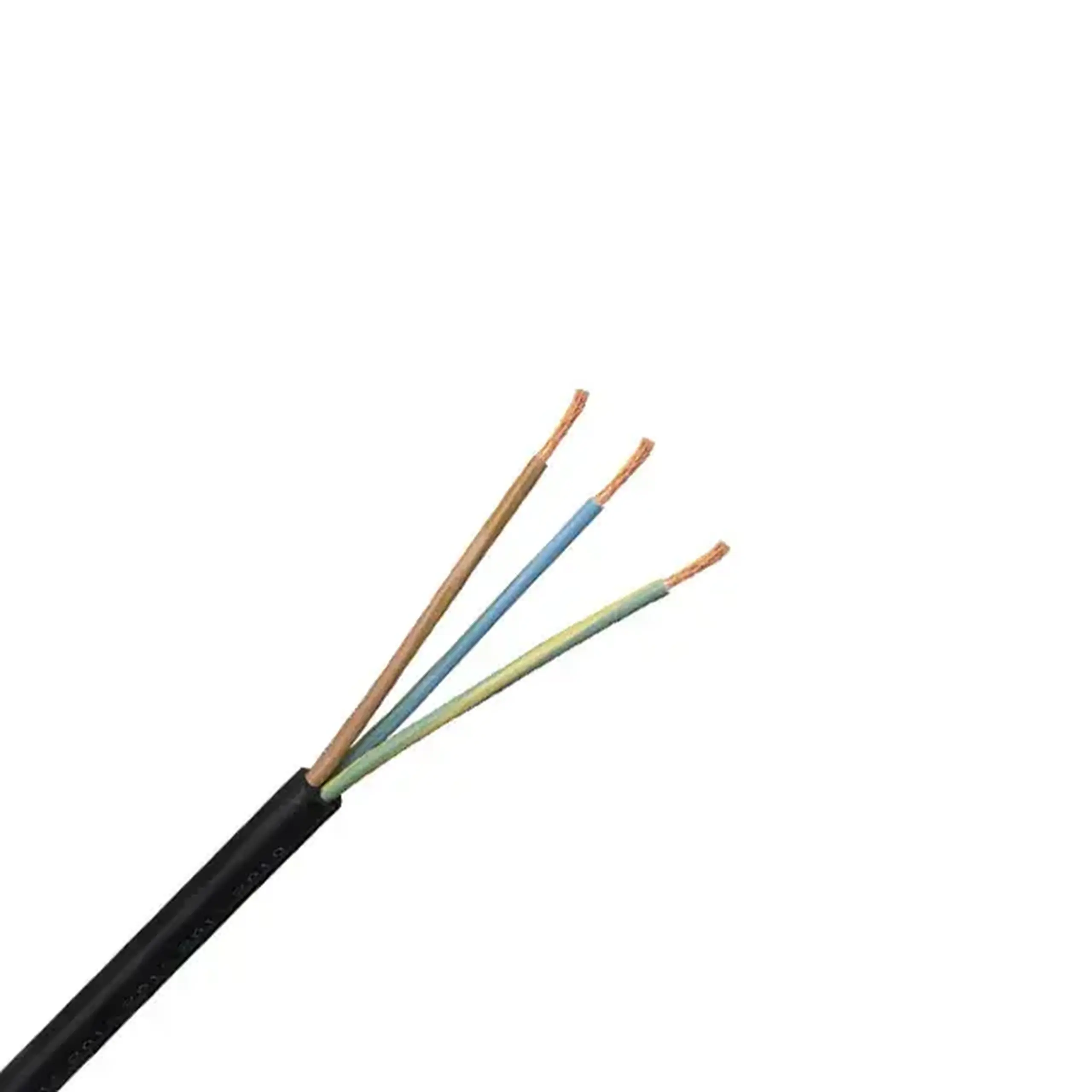 Cablu submersibil flexibil H07RN-F 3 * 6 mm² Negru