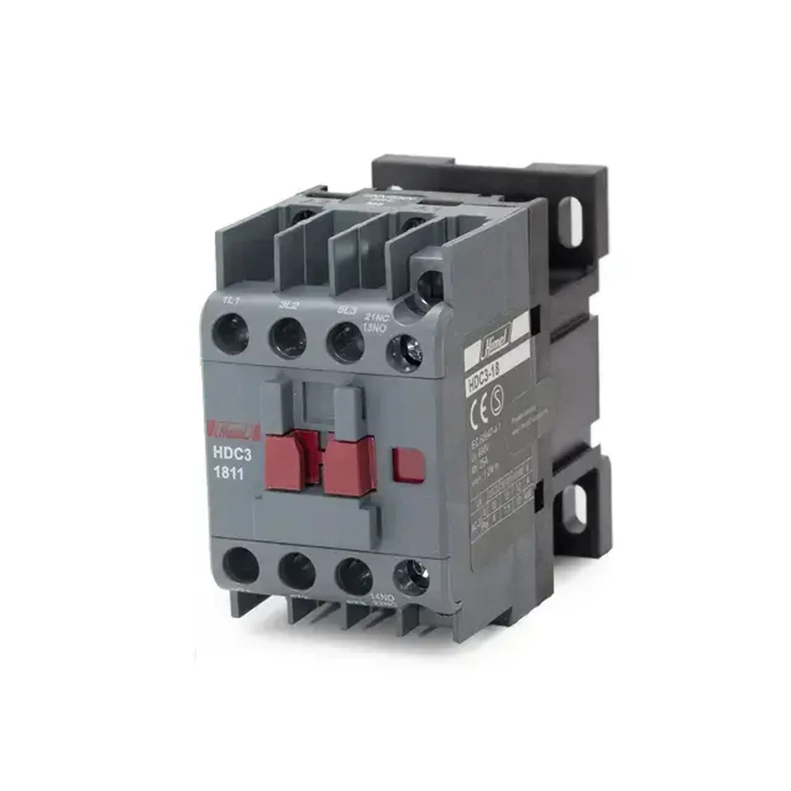 Contactor Himel HDC3-1810 18 A 50/60 Hz 7.5 kW 220-690 V 24 V IP20 - 24 V 1NO+1NC