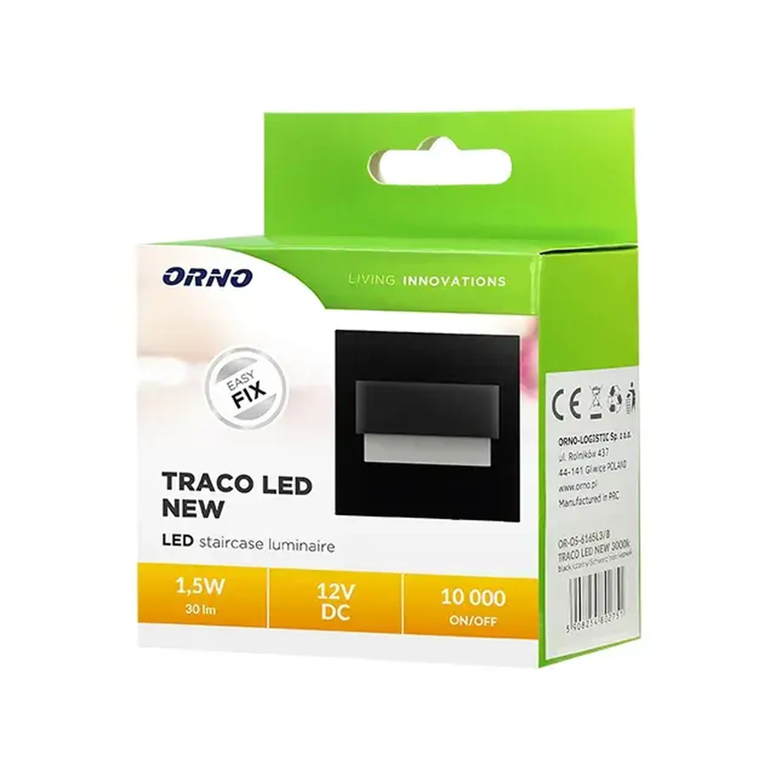 Corp de iluminat LED TRACO 1.5 W SMD 3000 K 12 V ORNO