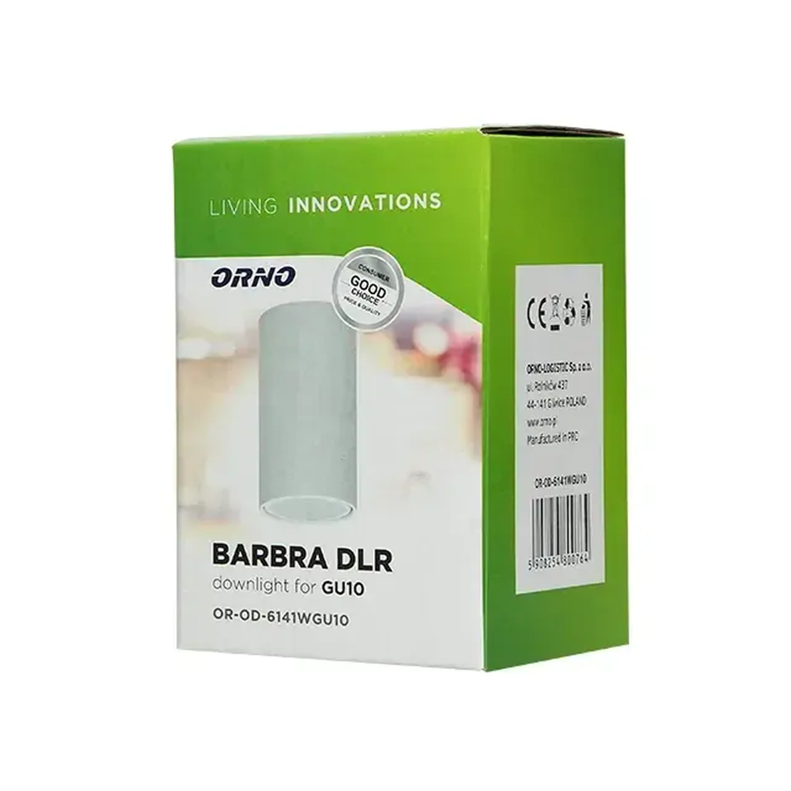 Corp de iluminat BARBRA R 50 W GU10 220 - 240 V IP20 ORNO