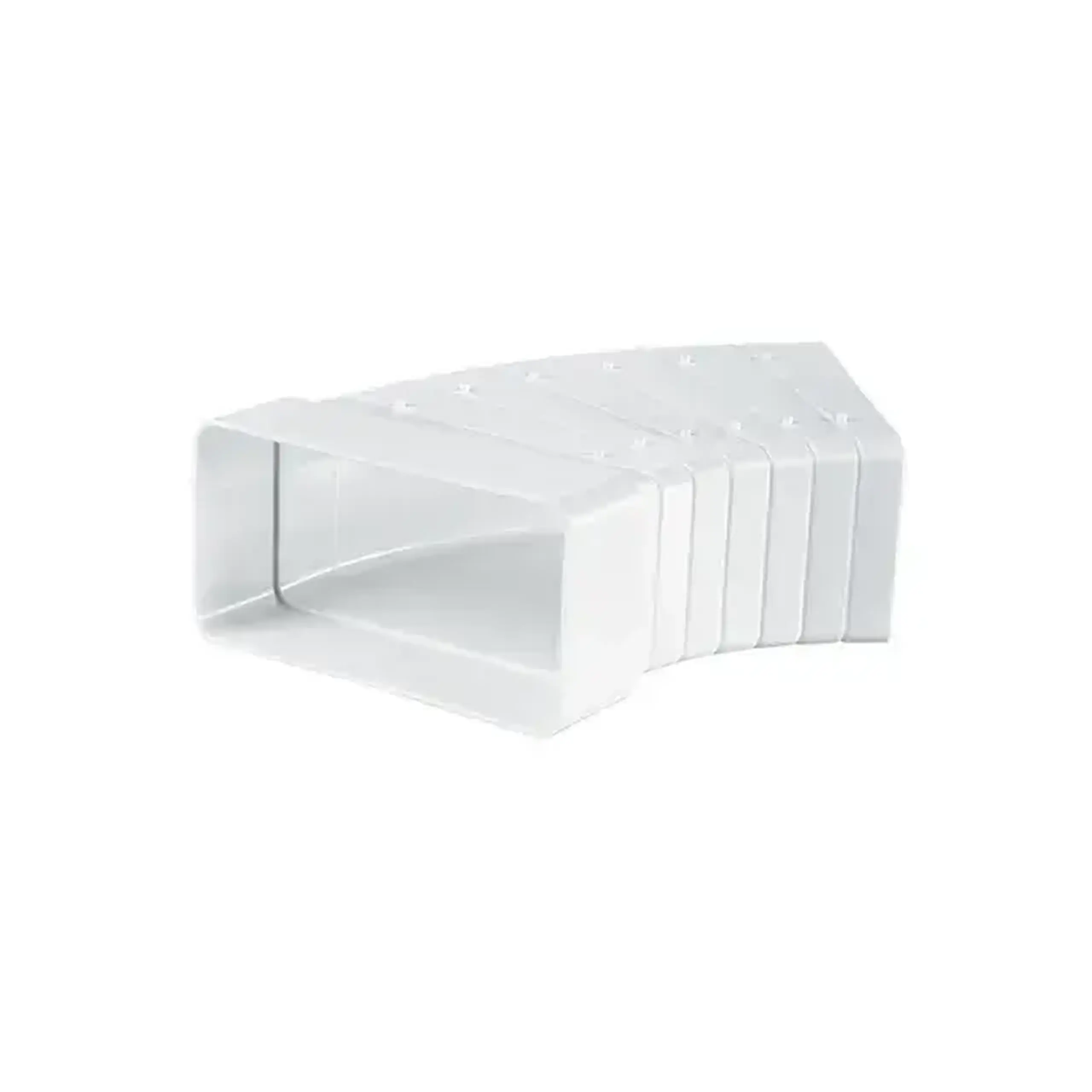 Conector de aeroduct Ventika KO60-UNI 286 x 60 x 204 mm plastic alb