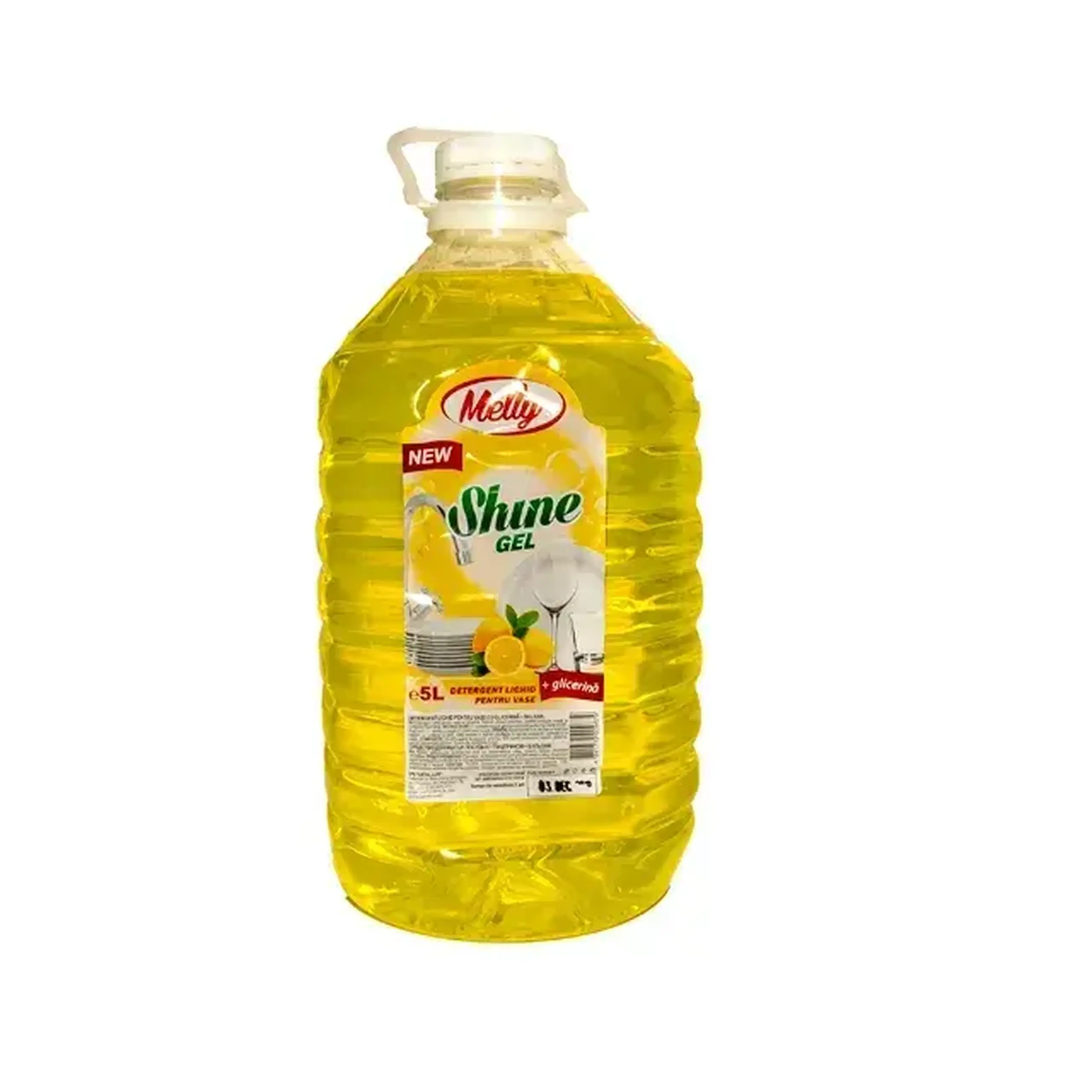 Detergent lichid pentru spalarea veselei Melly LAMIE+GLICERINA 5 l
