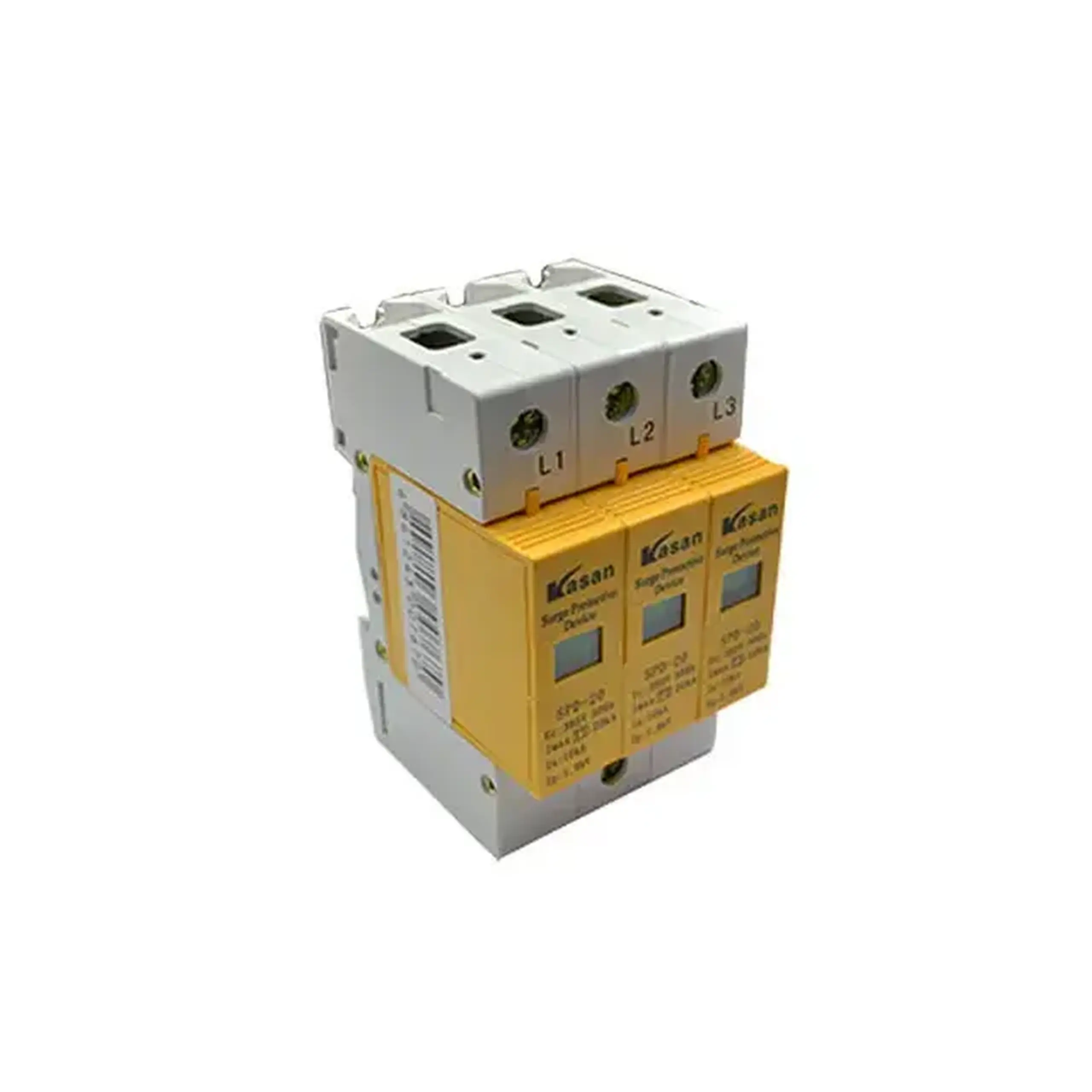 Descărcător de joasă tensiune KASAN SPD1 1P D 10 kA 400 V - Nr. Poli 3P