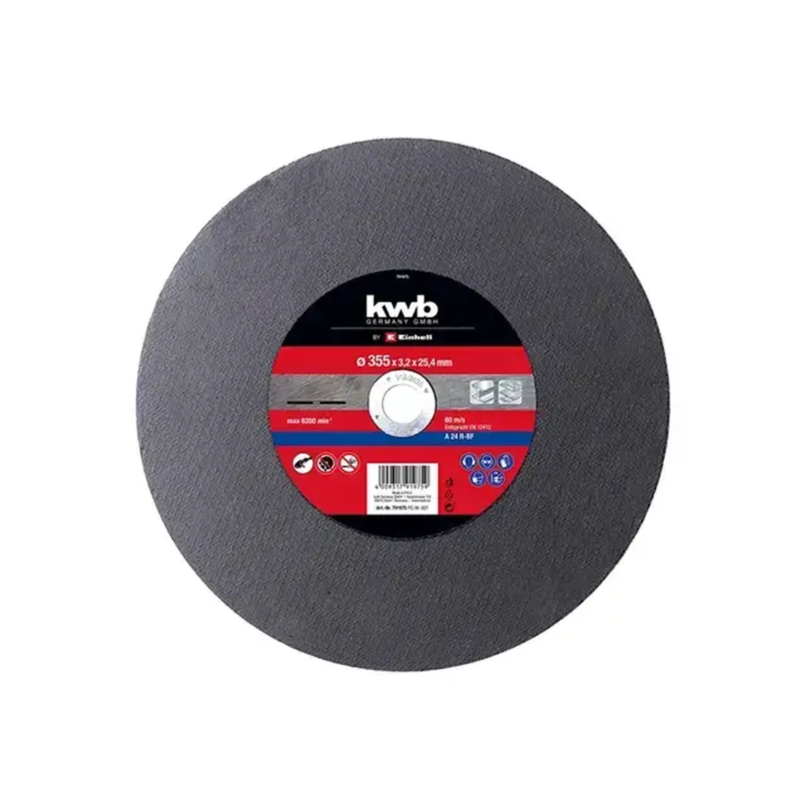 Disc abraziv pentru metal 355 * 25.4 mm KWB