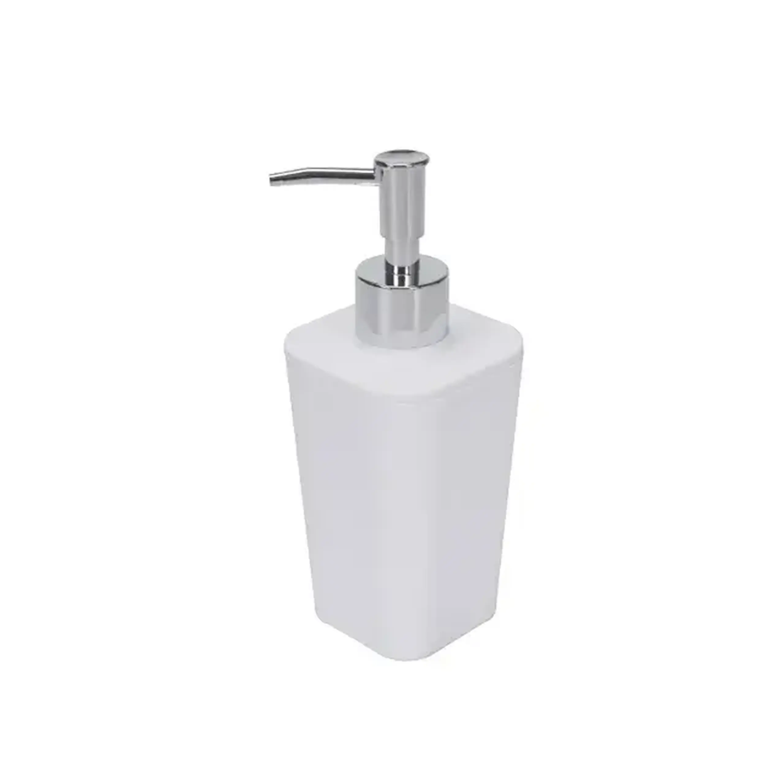 Dozator săpun CUBOID WHITE plastic Fala
