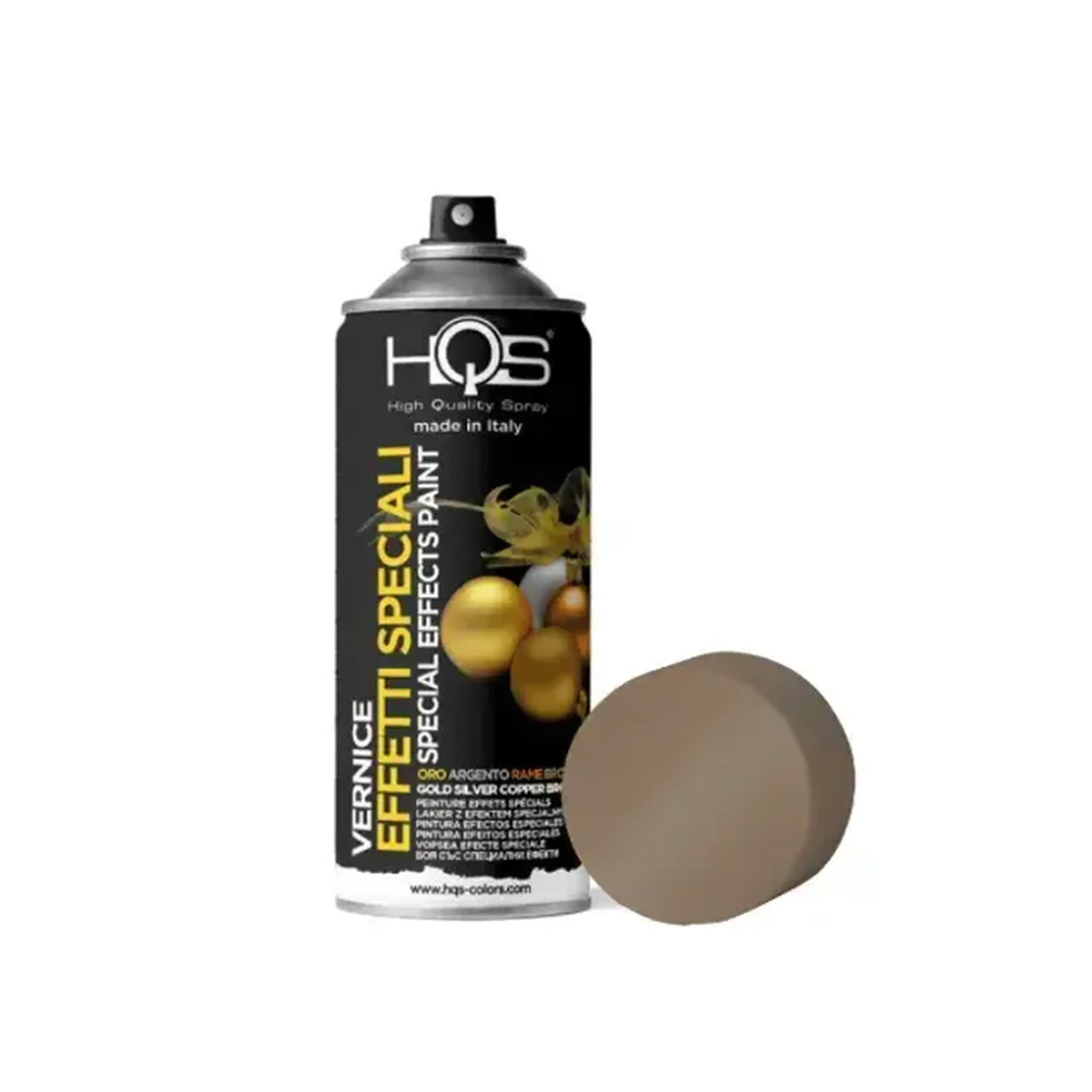 Email spray acrilic bronz 400 ml HQS