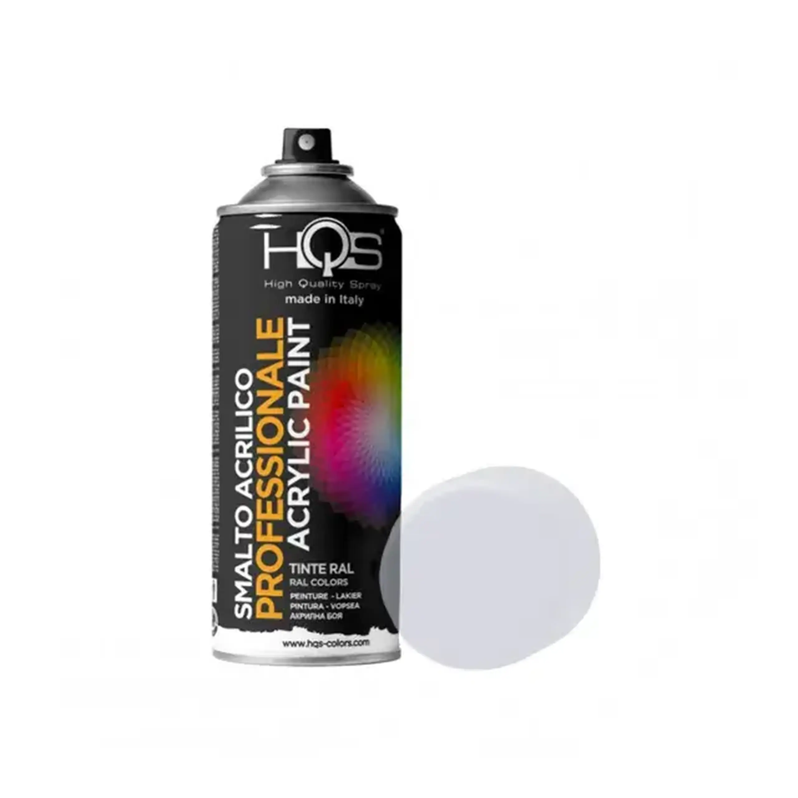 Email spray acrilic transparent lucios 400 ml HQS