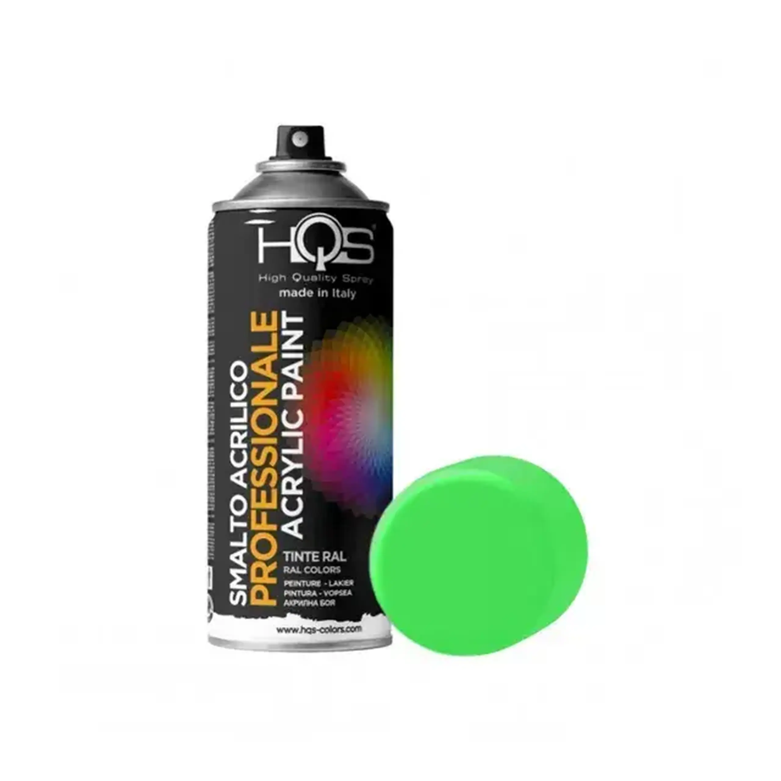 Email spray acrilic verde 400 ml HQS - Tip RAL 6002