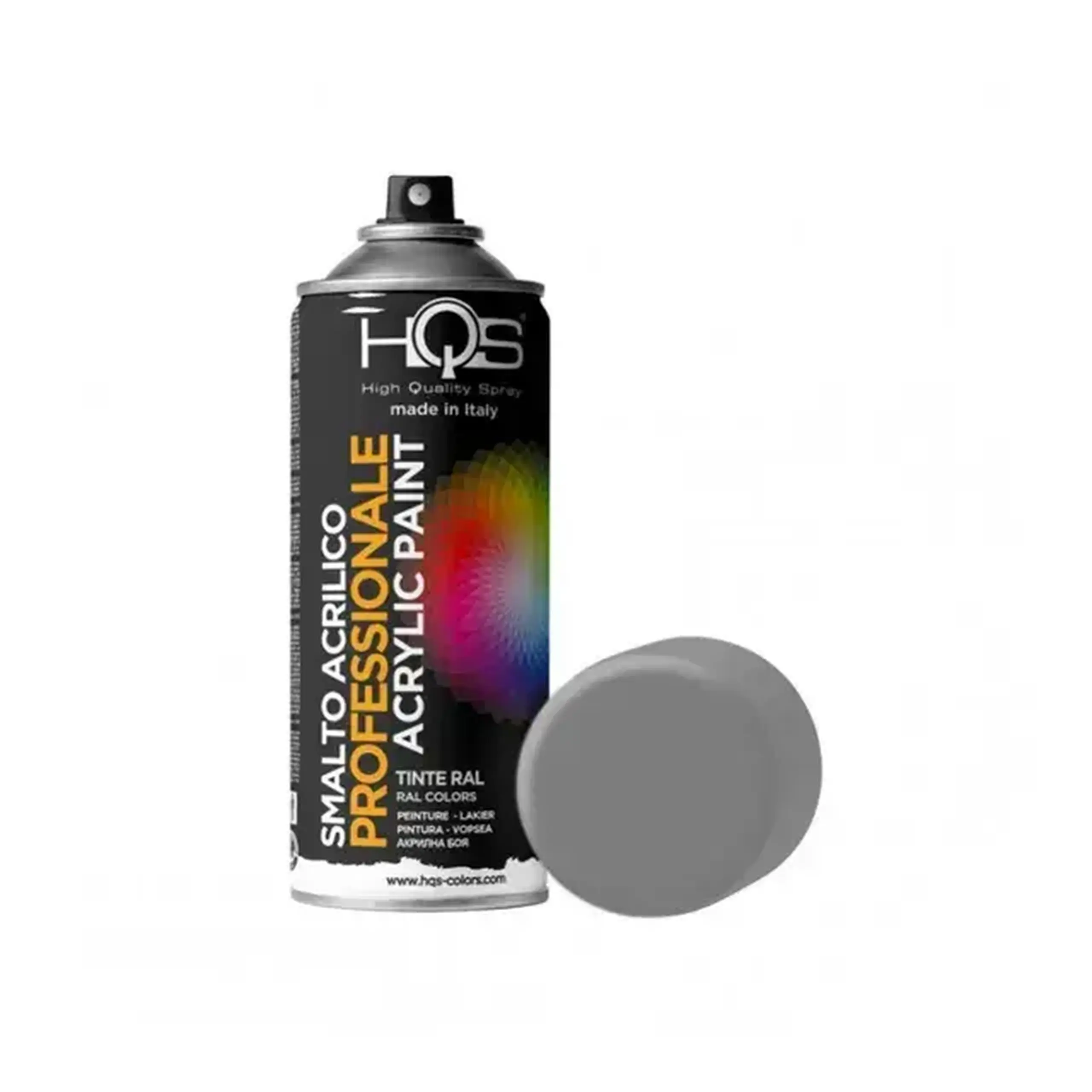 Email spray acrilic grafit 400 ml HQS