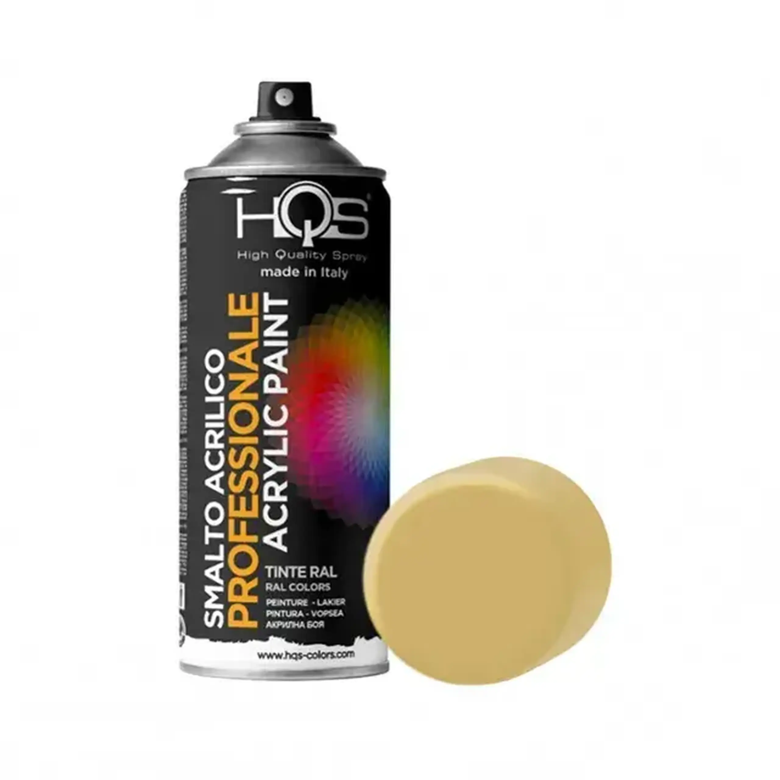 Email spray acrilic grafit 400 ml HQS