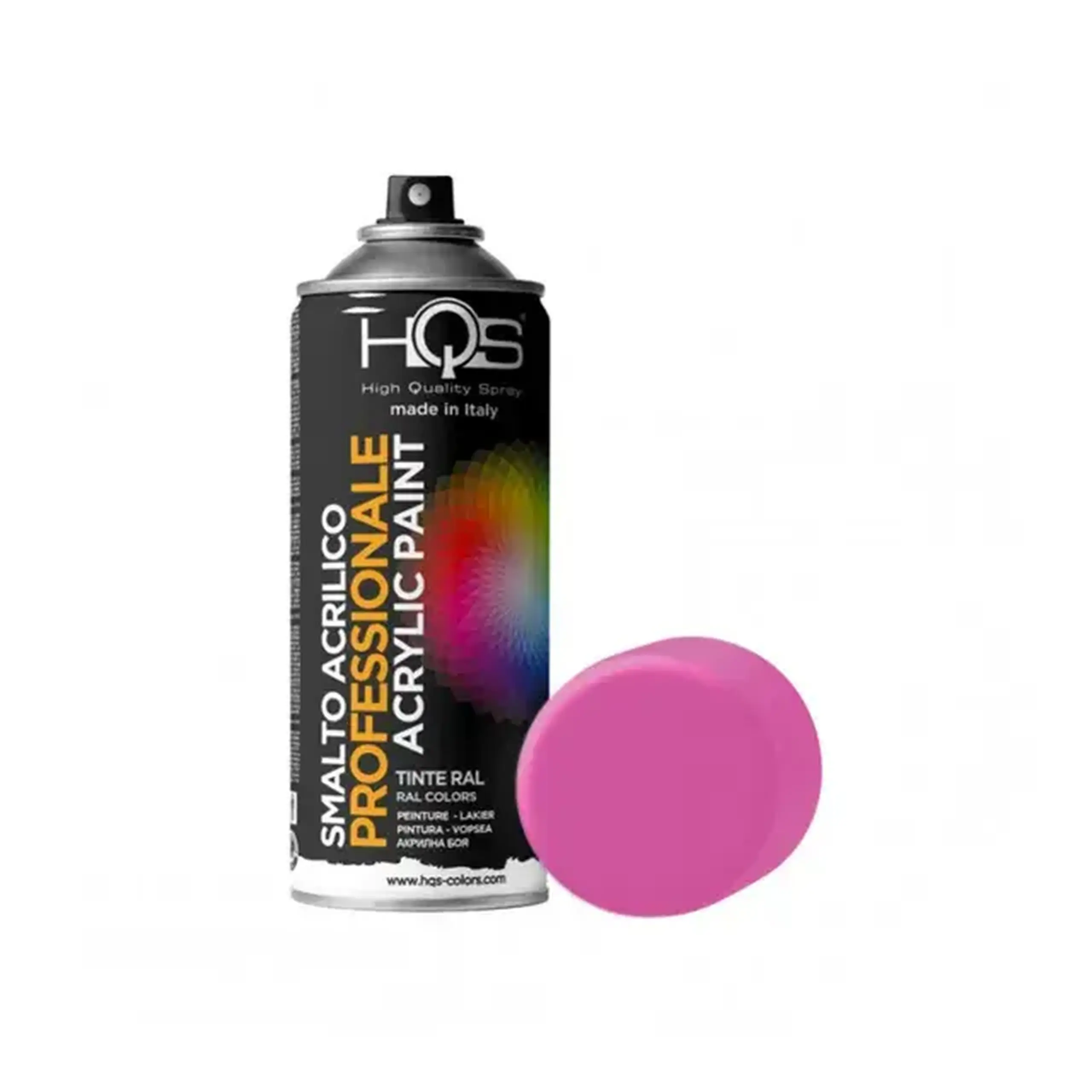 Email spray acrilic roz 400 ml HQS - Tip RAL 4003