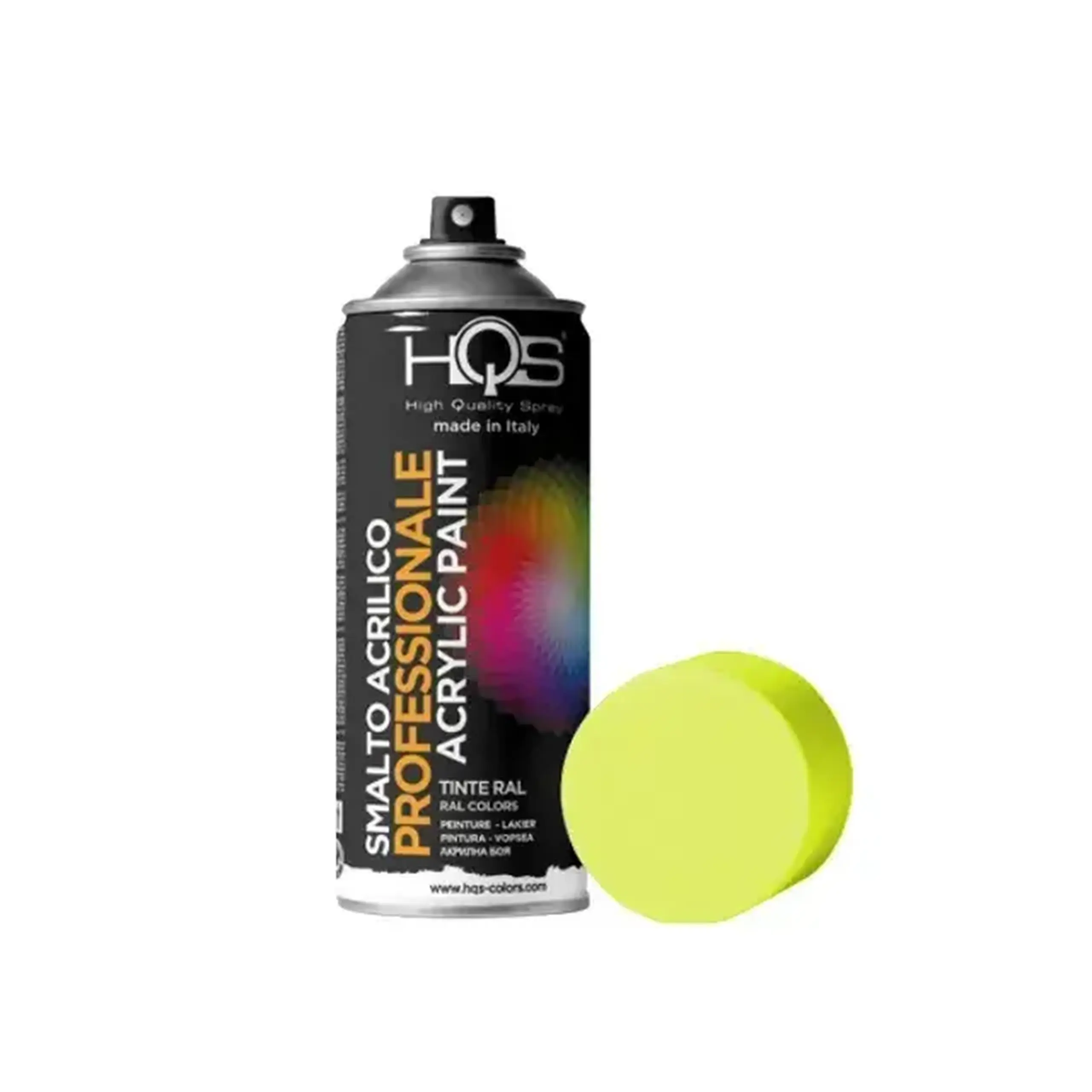 Email spray acrilic galben 400 ml HQS - Tip RAL 1023