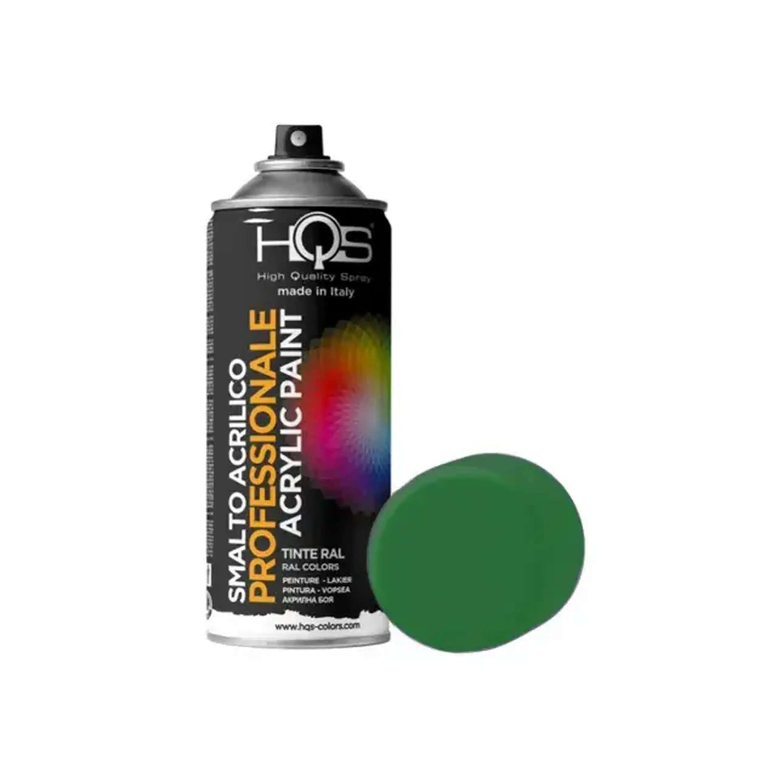 Email spray acrilic verde 400 ml HQS - Tip RAL 6005