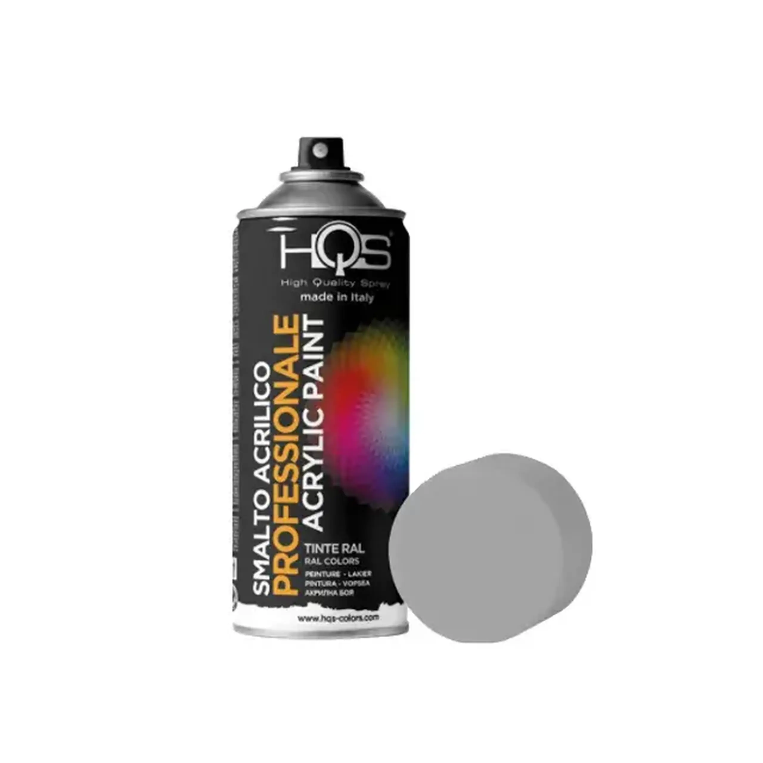 Email spray acrilic aluminiu 400 ml HQS