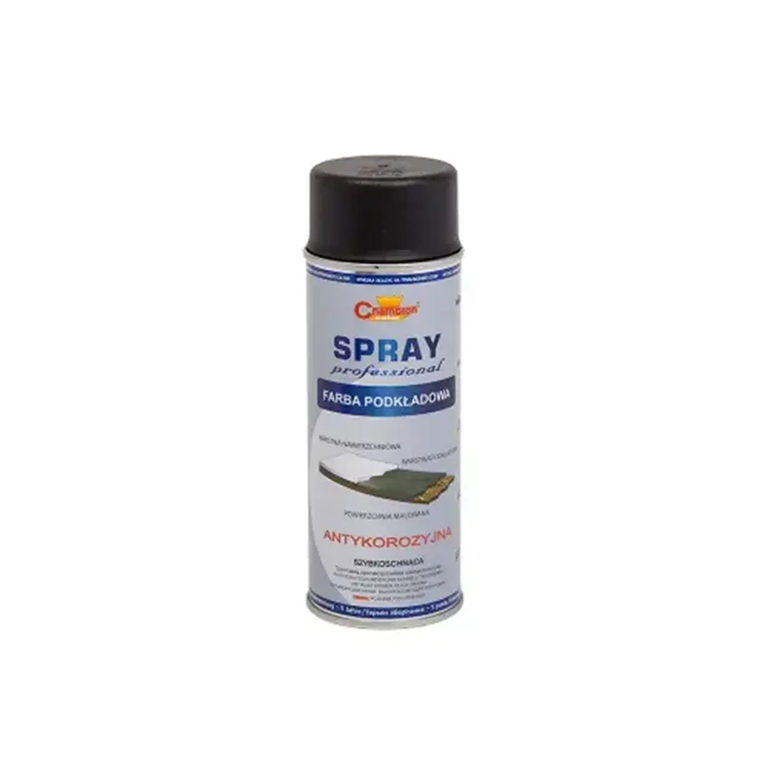 Grund spray anticoroziv negru 400 ml Champion