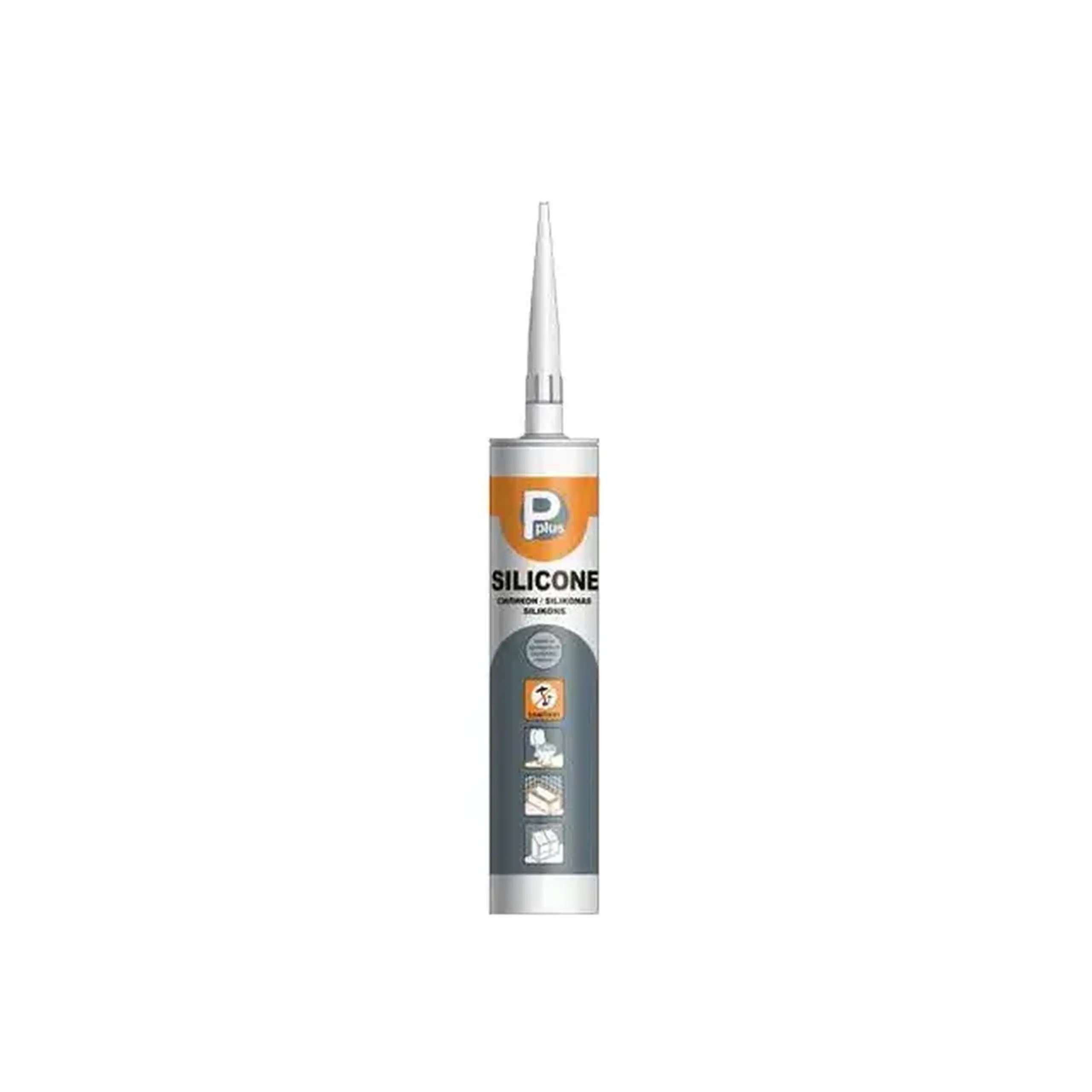 Ermetic silicon alb P Plus 260 ml alb